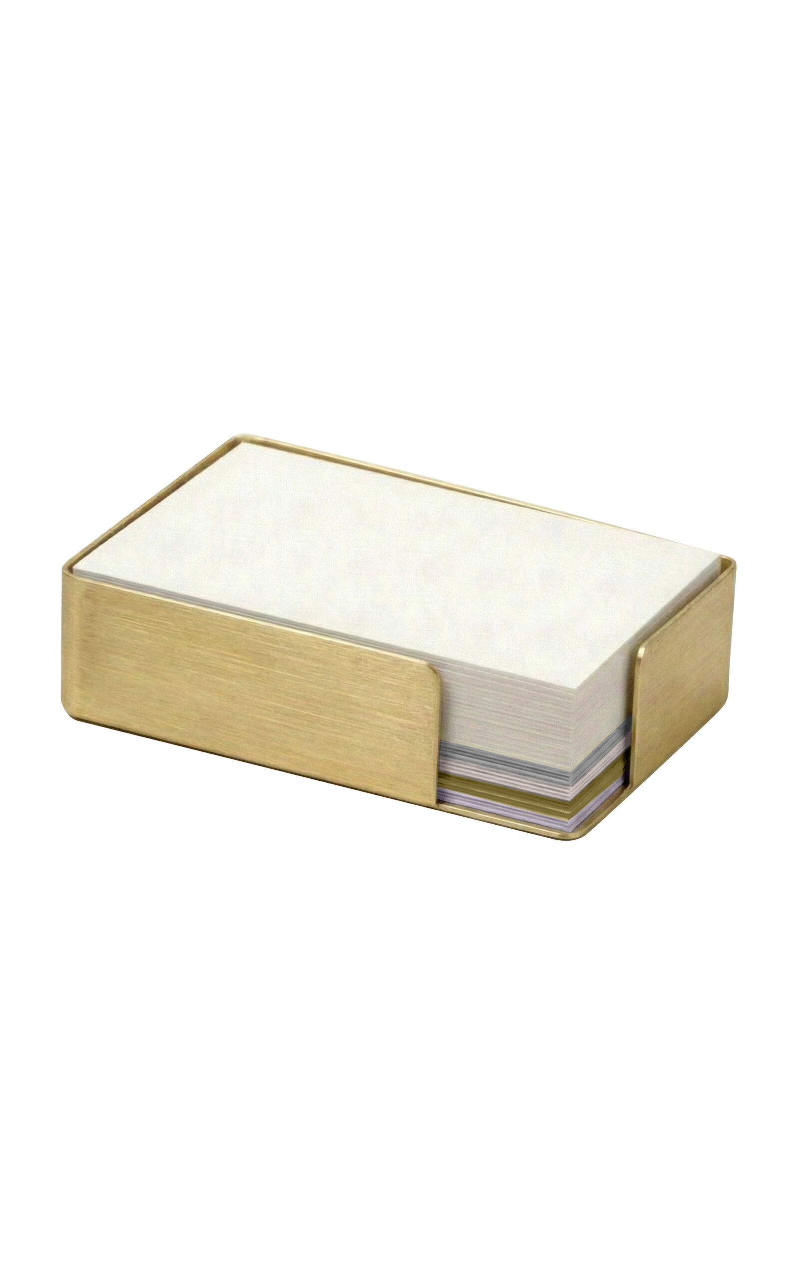Alissa Bell The Brass Moda Memo Box - Gold