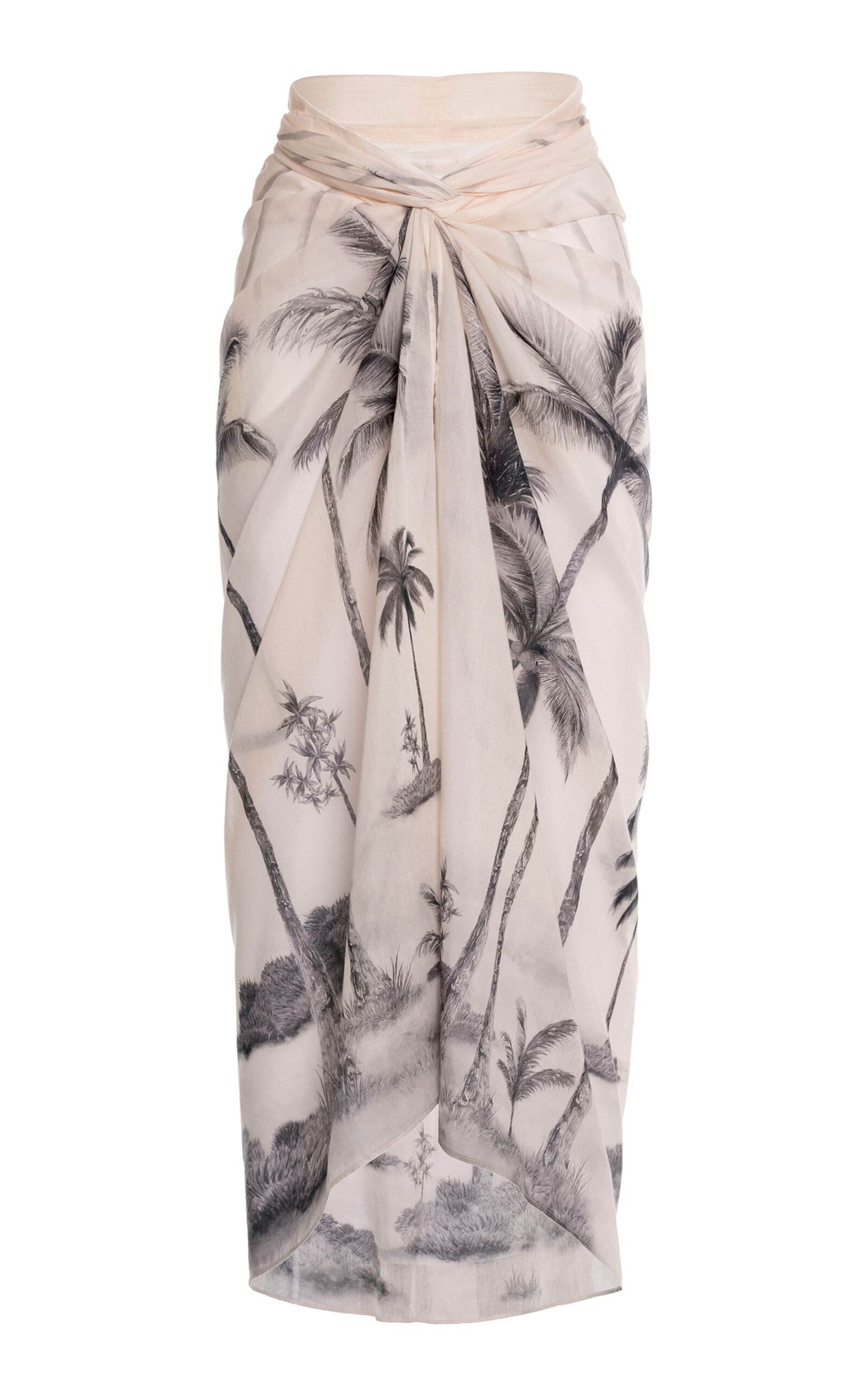 Agua by Agua Bendita Lavanda Arena Midi Pareo