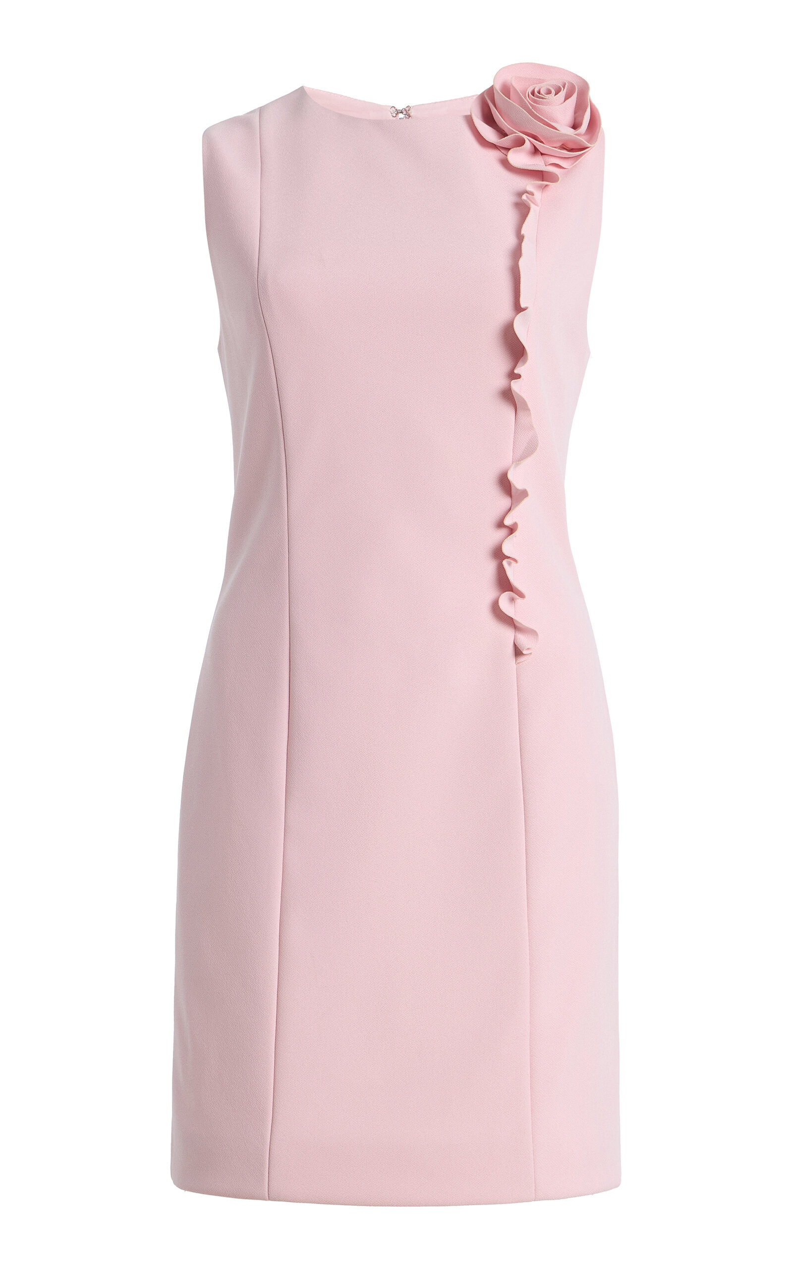 ROTATE Flower Crepe Mini Dress