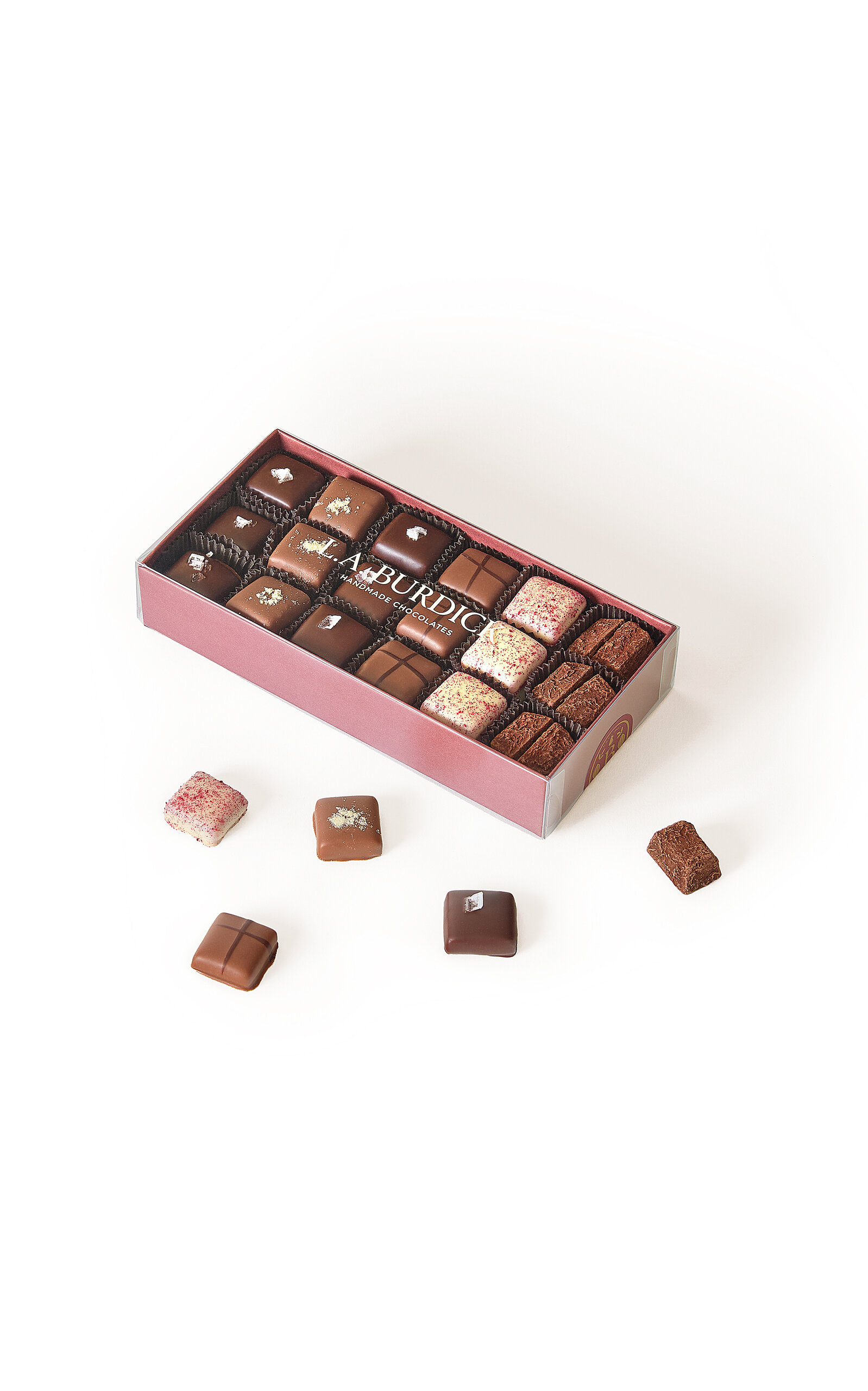 L.A. Burdick Exclusive Chocolate-Enrobed Caramels - Multi