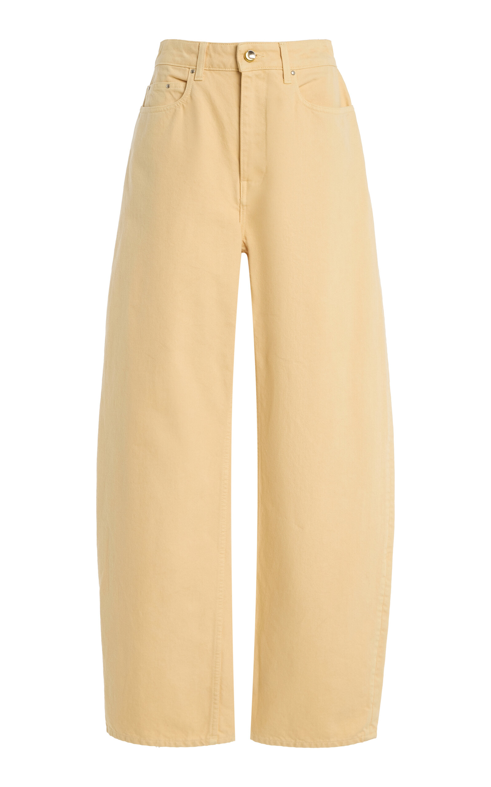 Ossou Bends Rigid Mid-Rise Curved Jeans