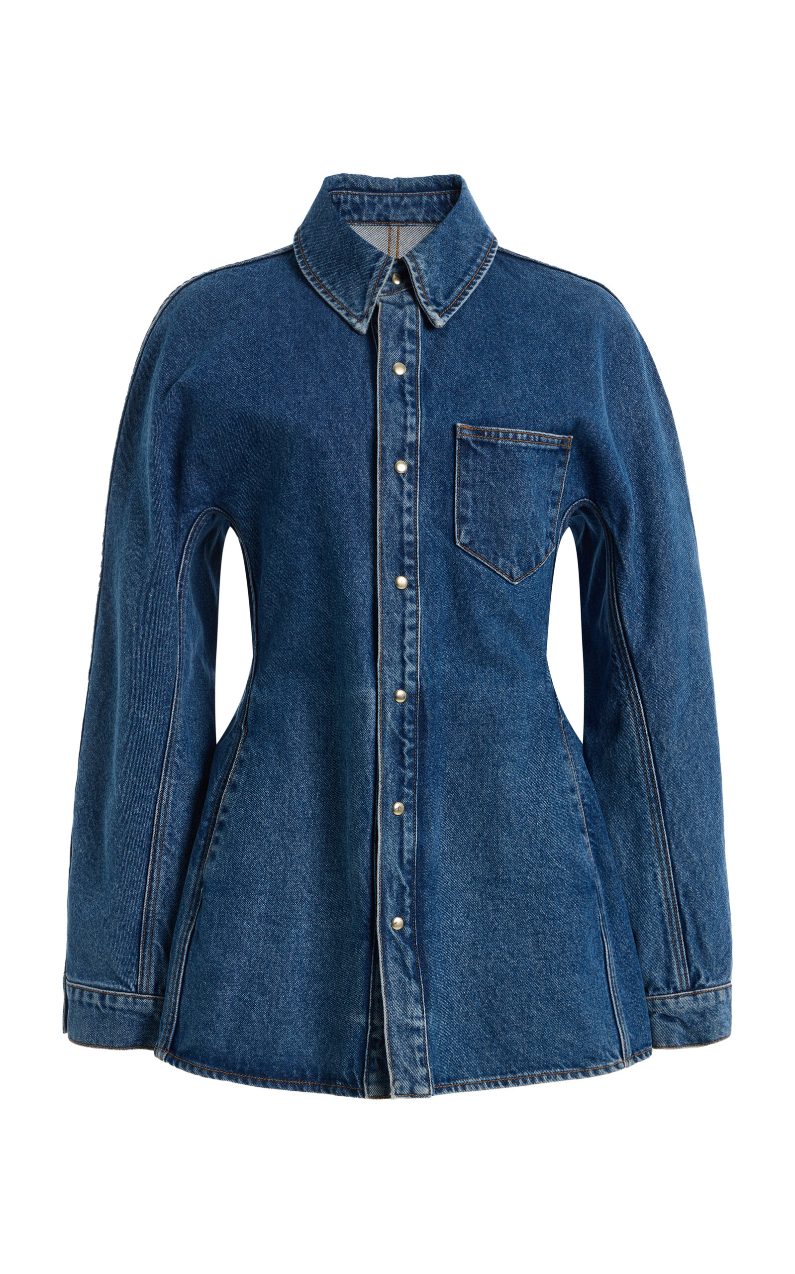 Ossou Cinch Denim Shirt