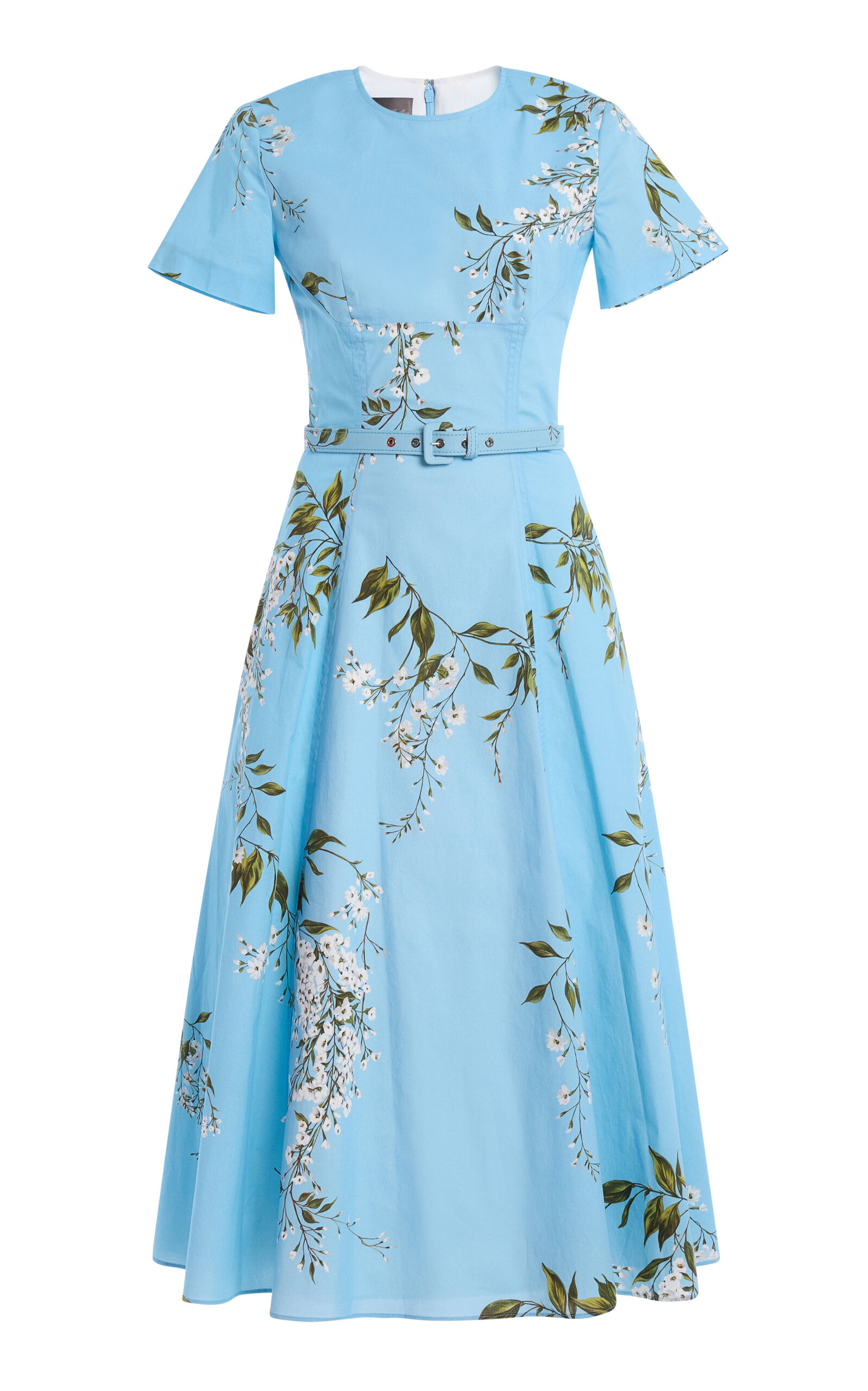 Monique Lhuillier Floral Cocktail Dress