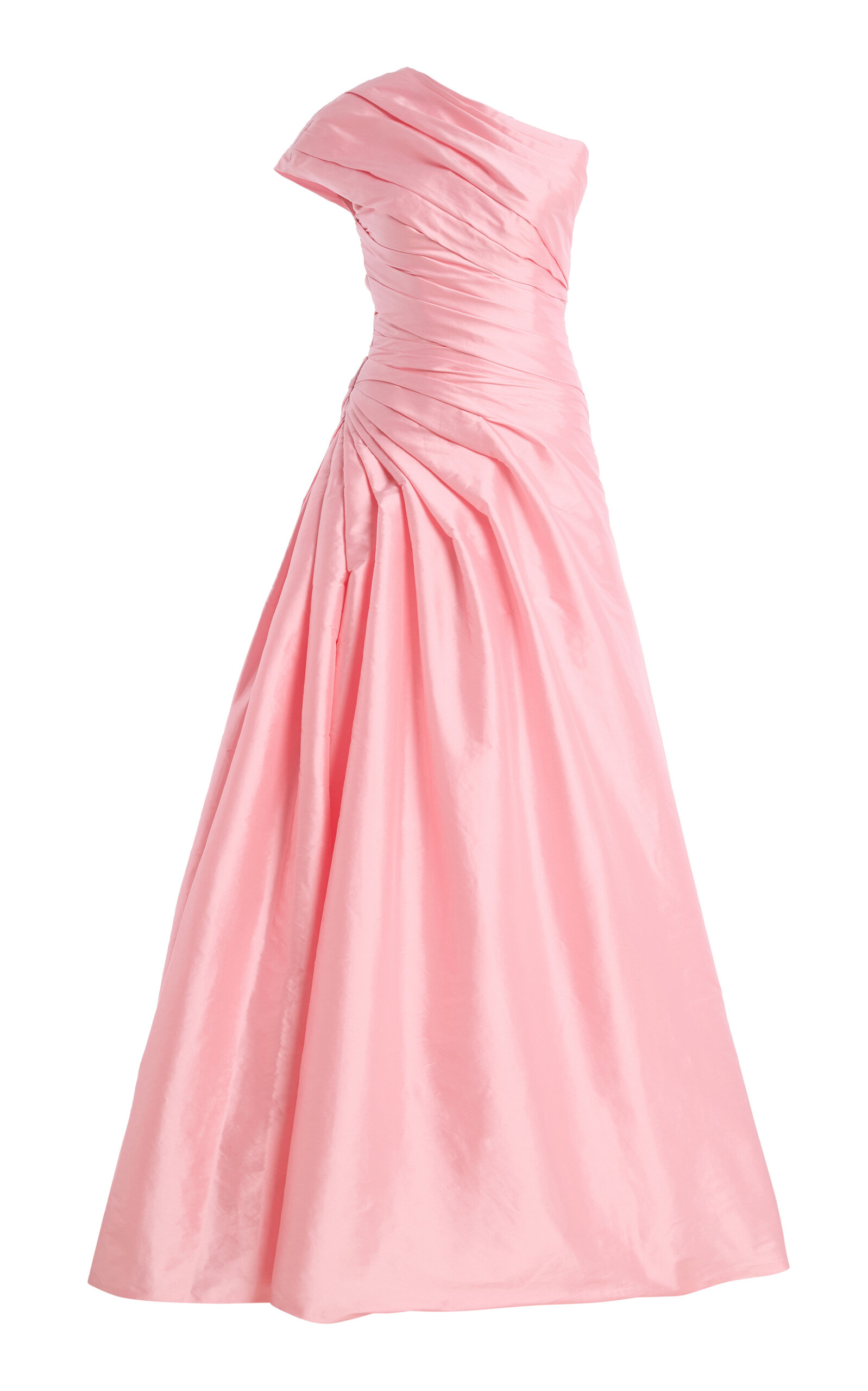 Monique Lhuillier One Shoulder Ball Gown