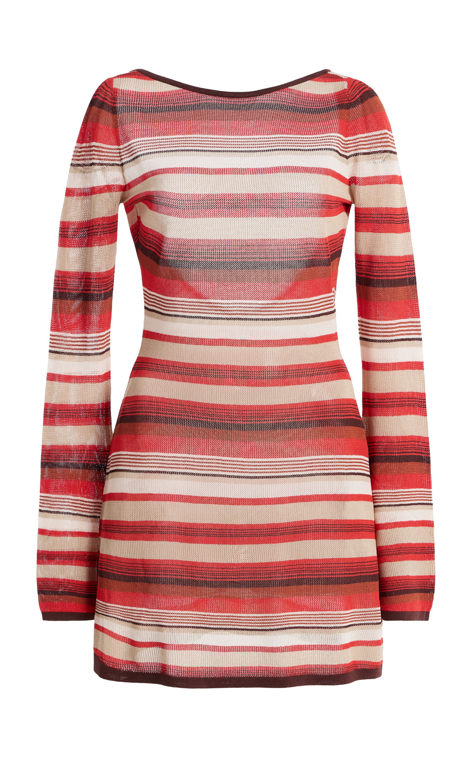 SIR. Exclusive Coastline Striped Mini Dress