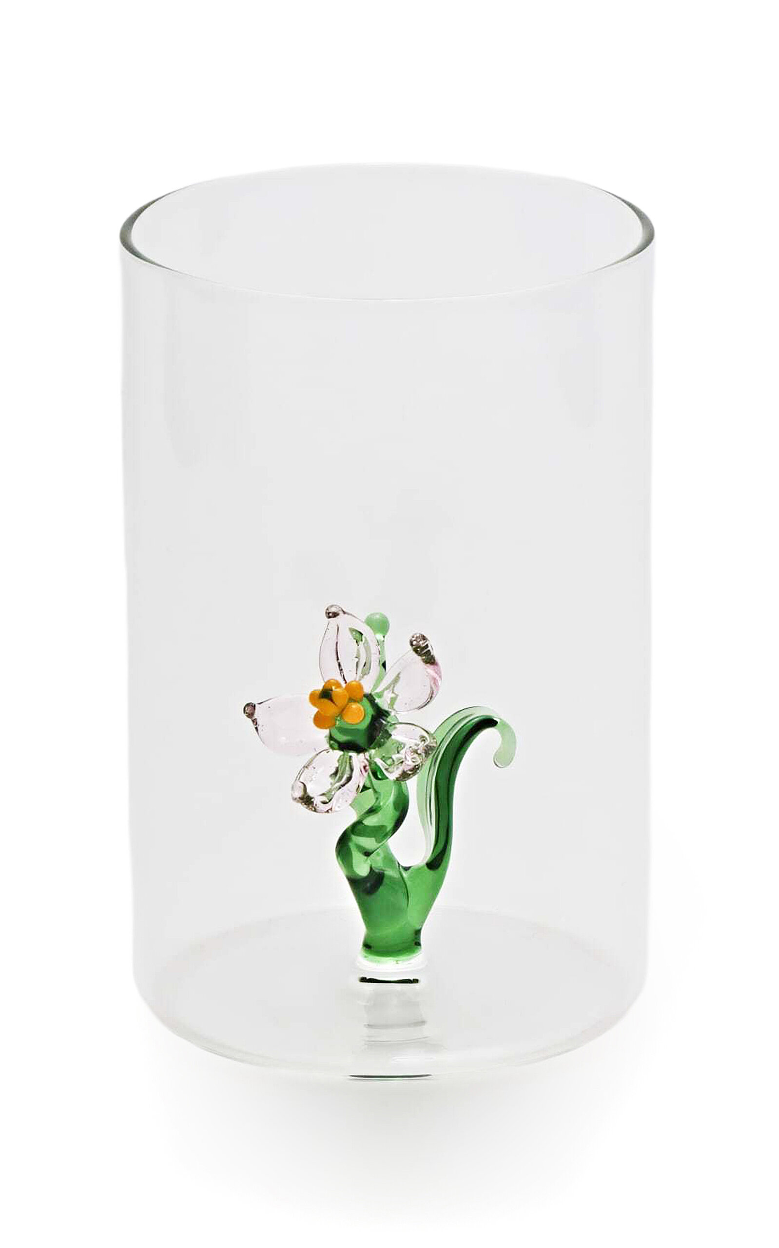 Soffieria Parise Set-of-Two Floral Glasses - Multi - Women's Home