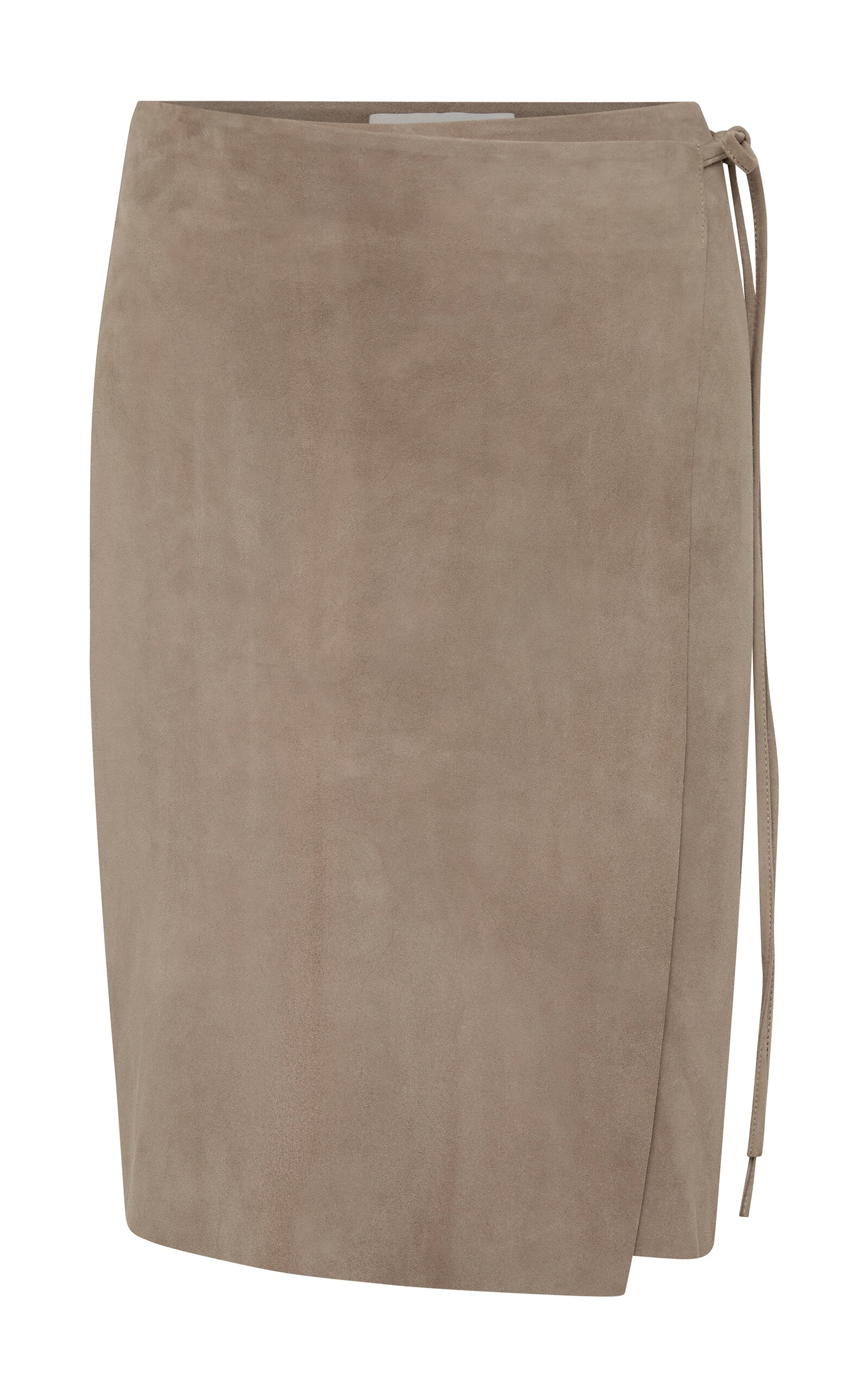 St. Agni Suede Everyday Wrap Skirt