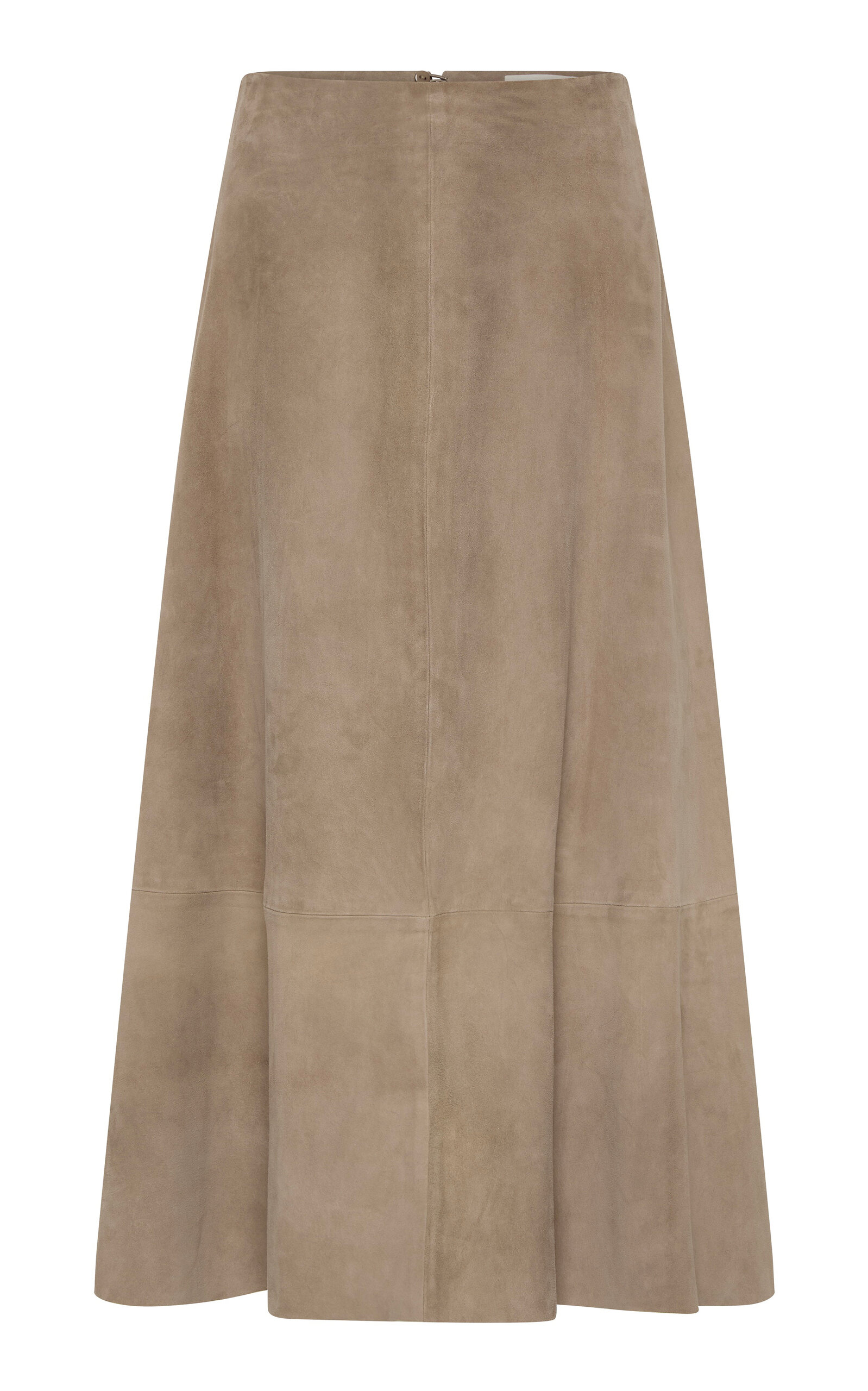 St. Agni Suede Circle Skirt