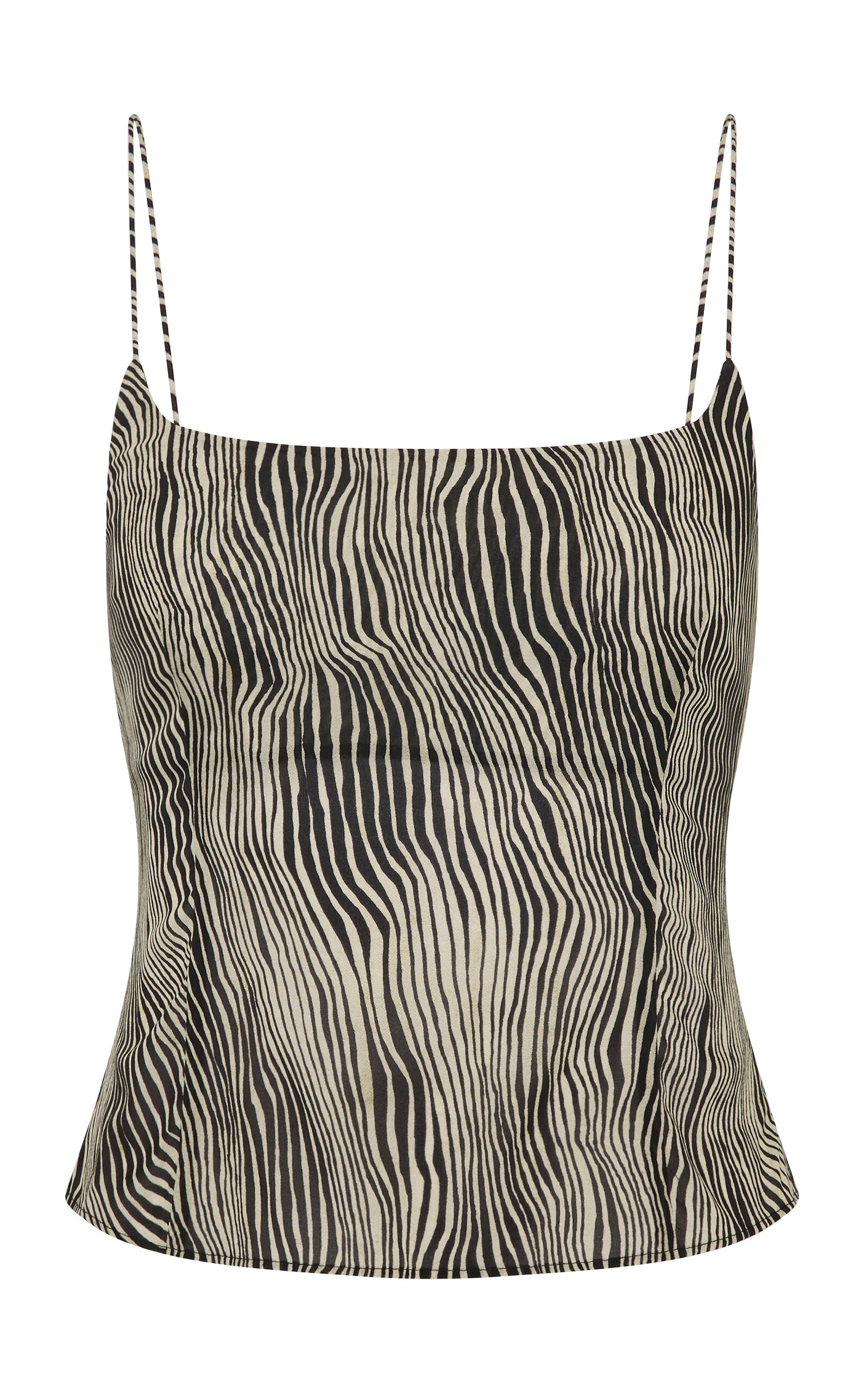 St. Agni Savannah Silk-Blend Camisole Top - Moda Operandi