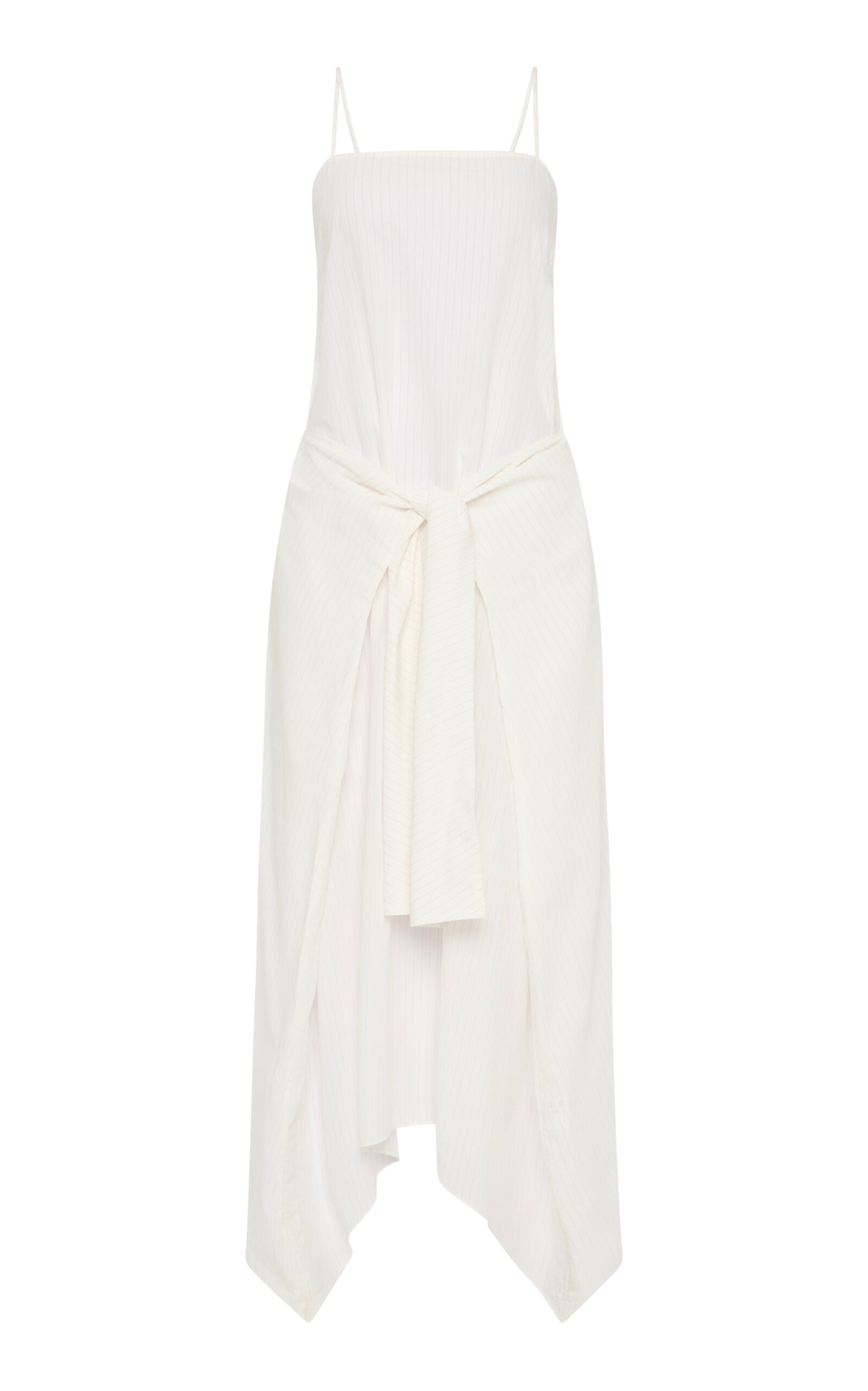 St. Agni Pinstripe Relaxed Dress