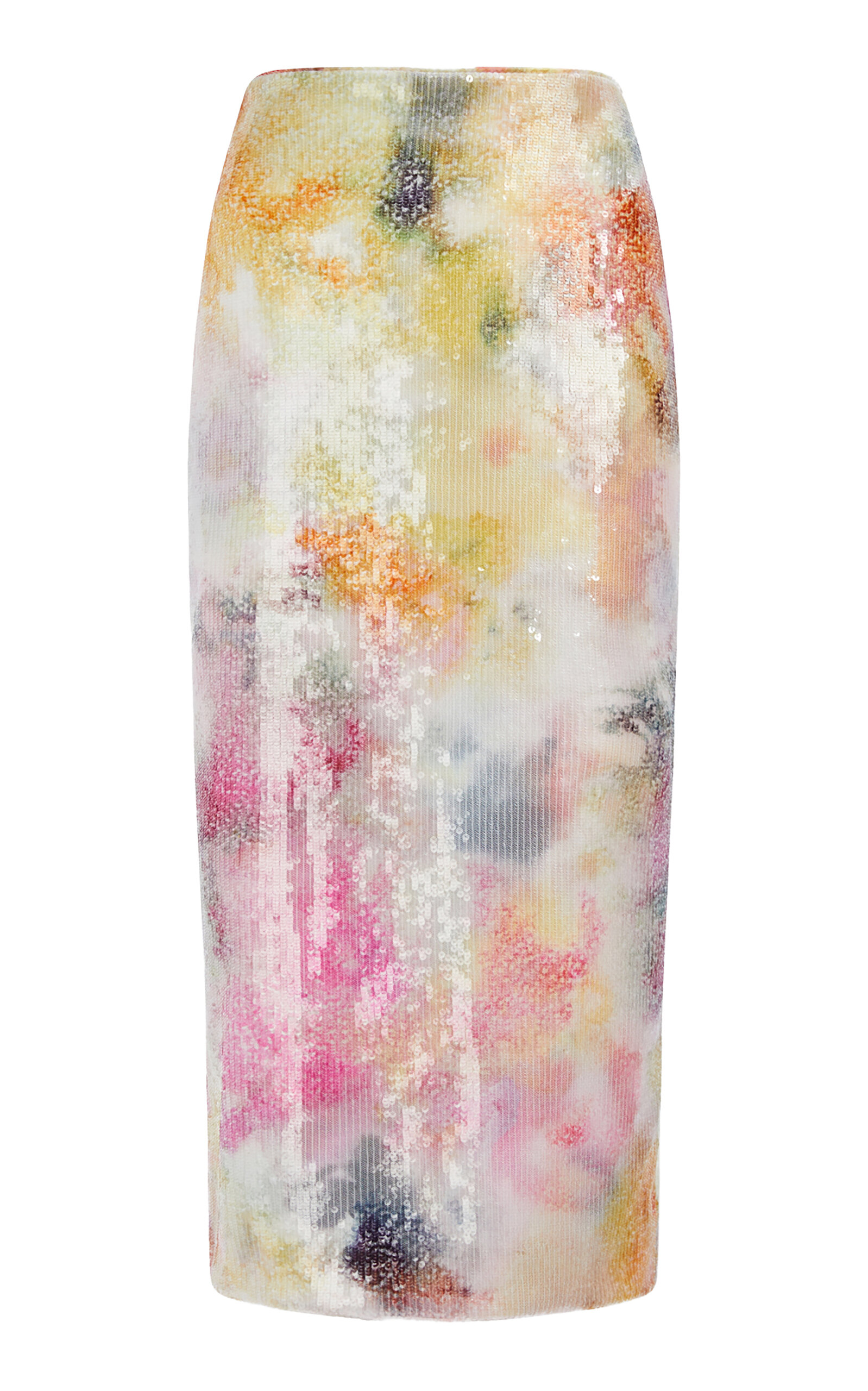 Aje Sybilla Sequin Midi Skirt