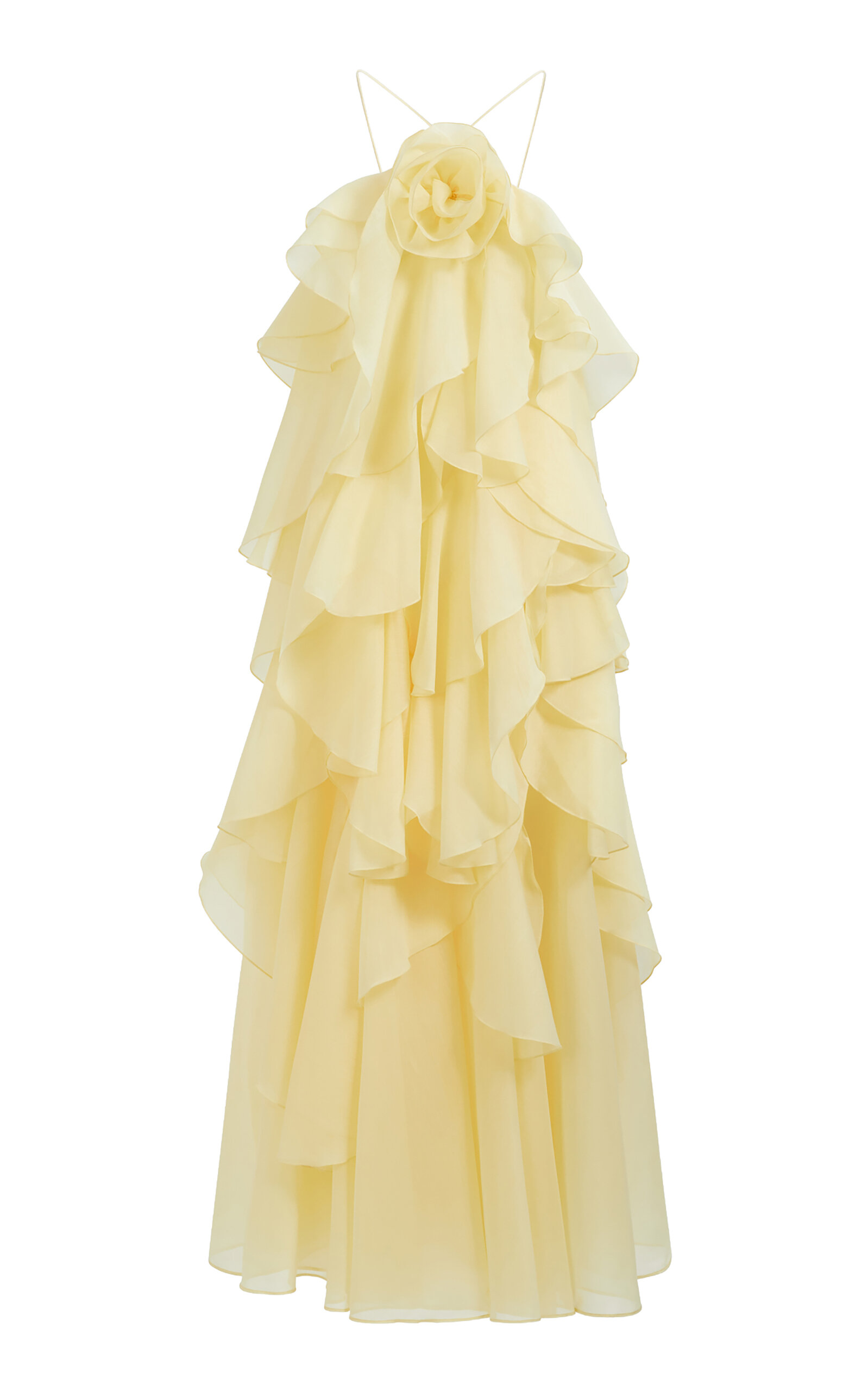 Aje Pandorea Layered Maxi Dress