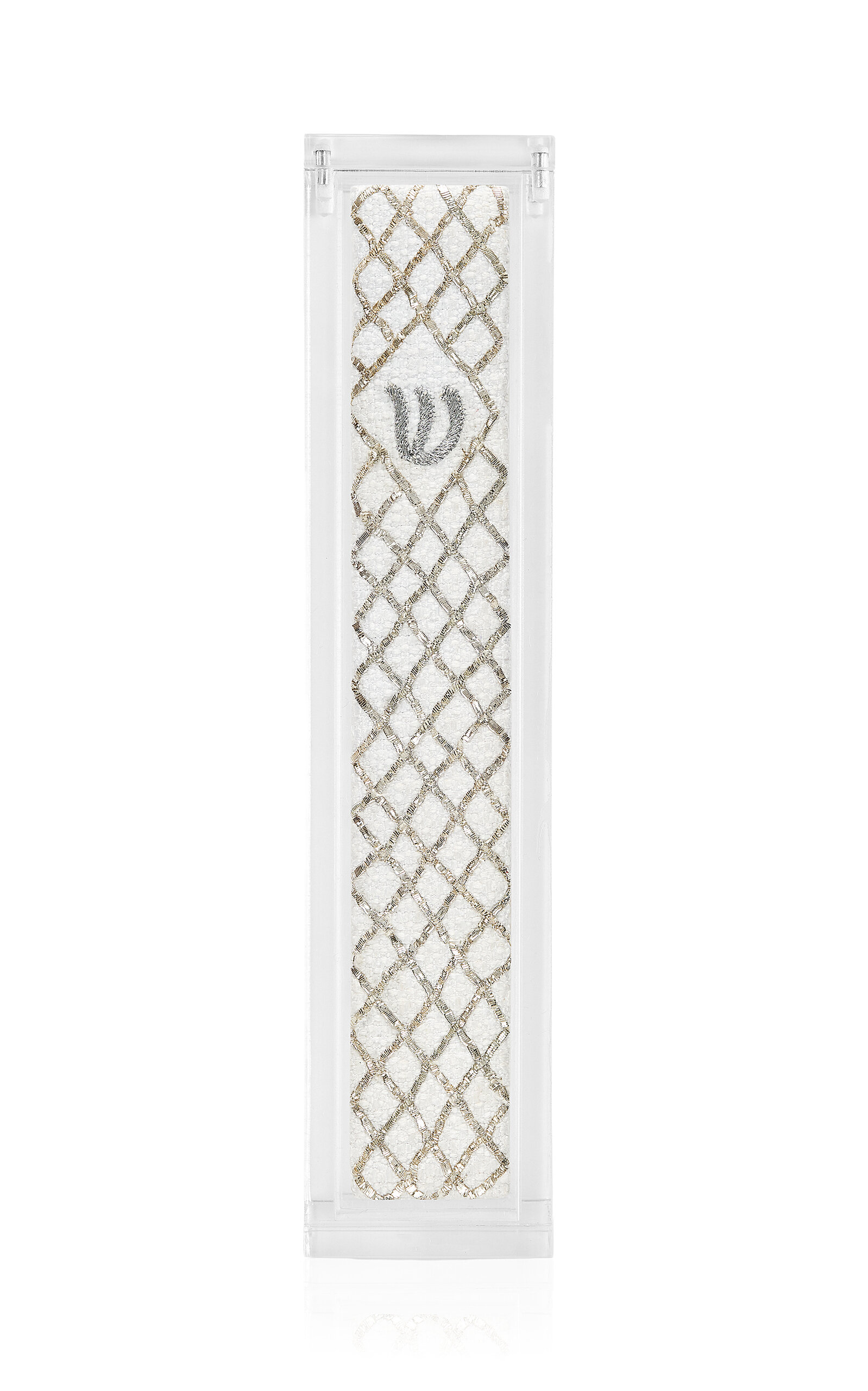 Atoof Gad Lattice Mezuzah - Multi