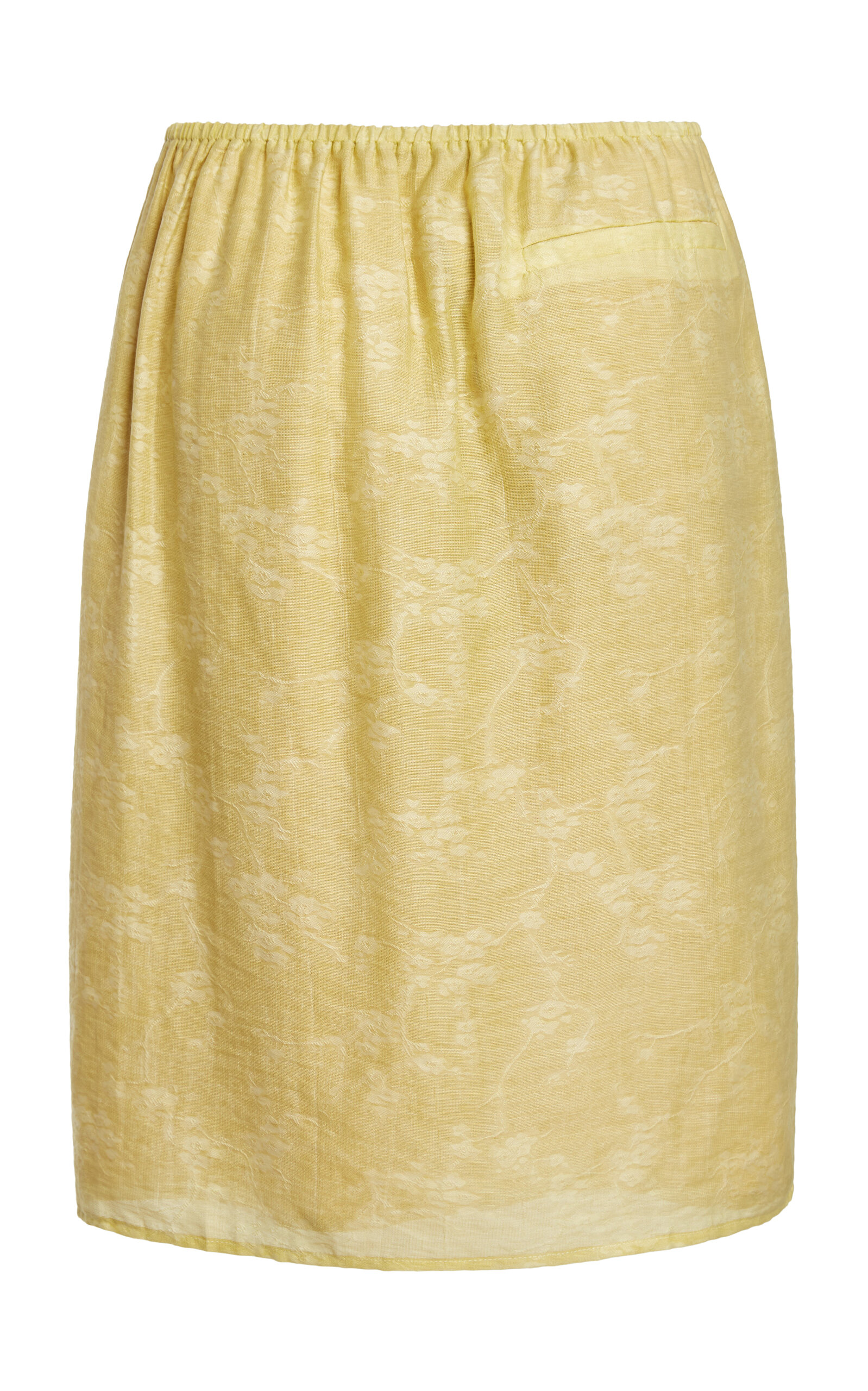 Christopher Esber Light Leak Jacquard Slip Skirt