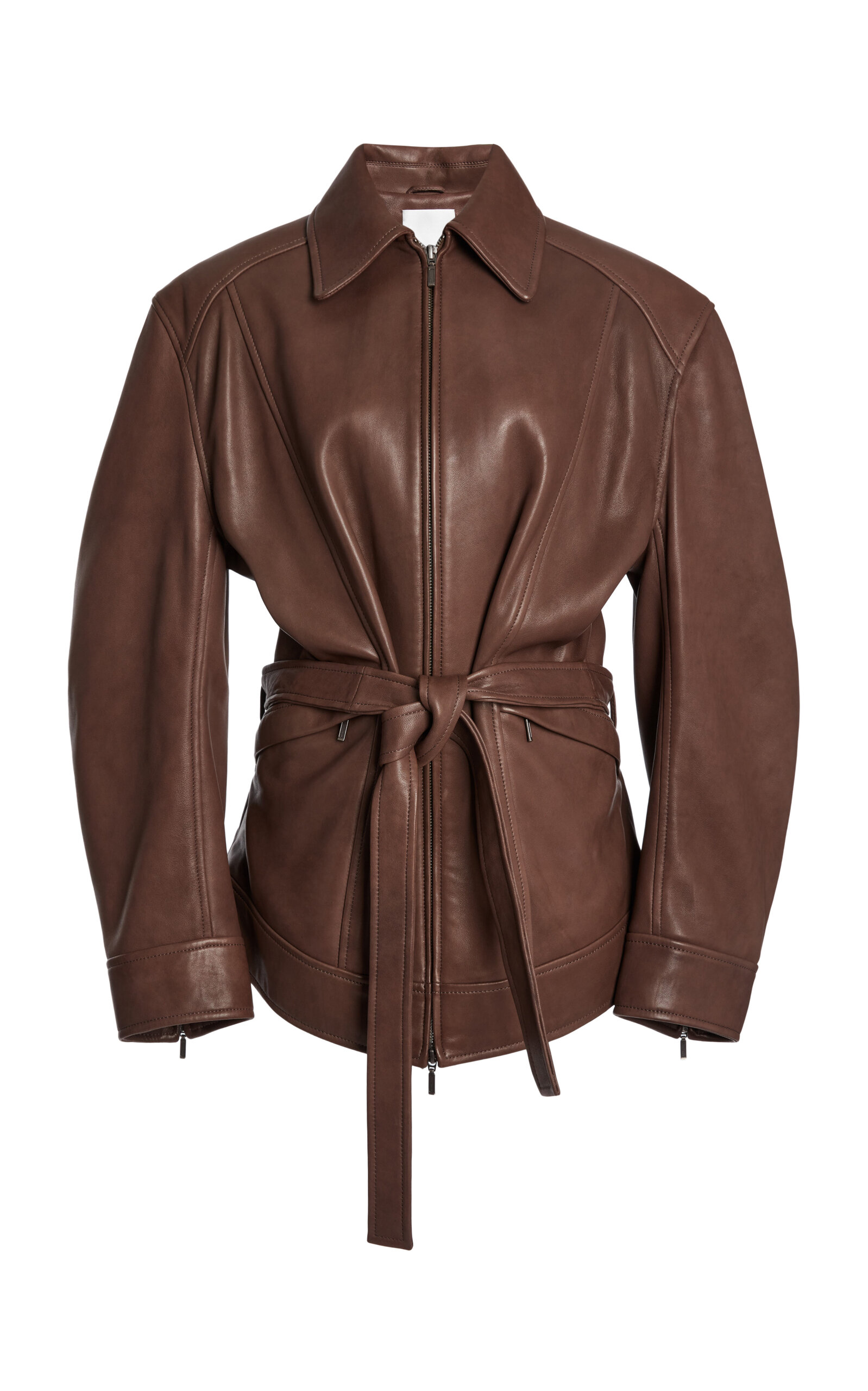 Christopher Esber Stevie Oversized Leather Jacket