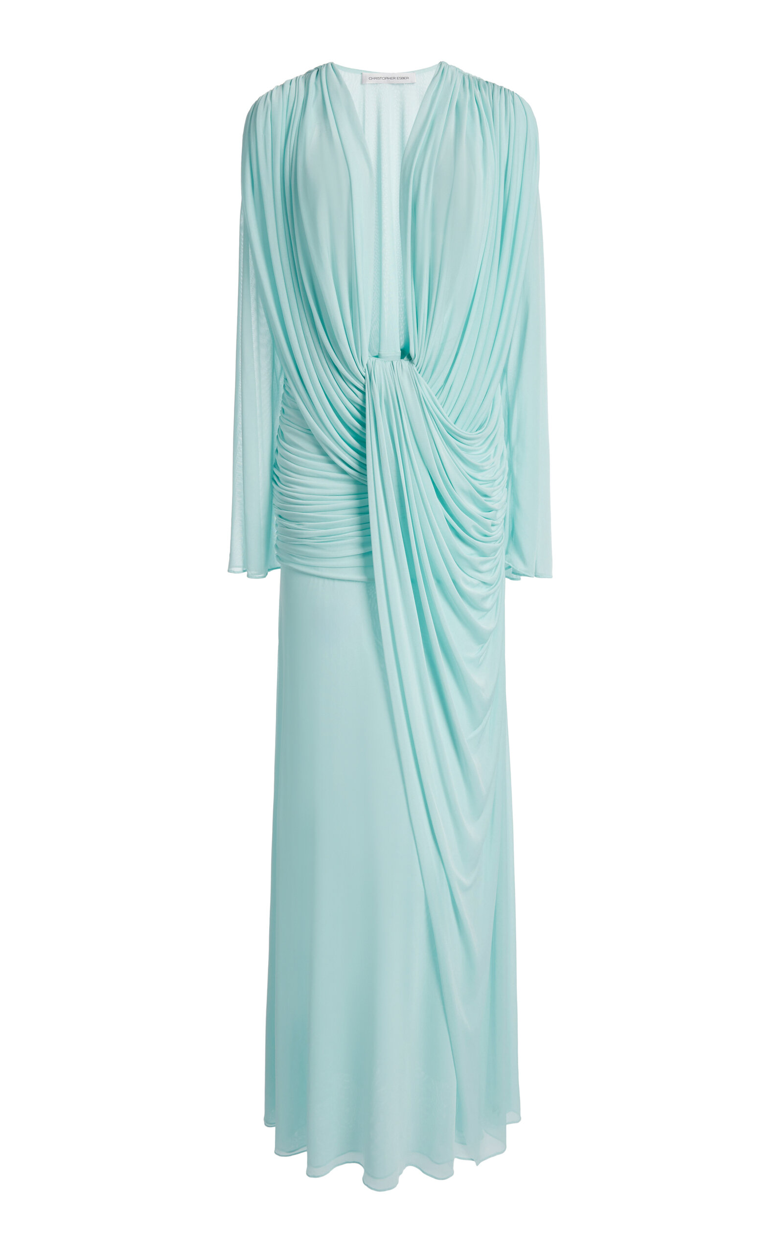 Christopher Esber Ripple Draped Gown