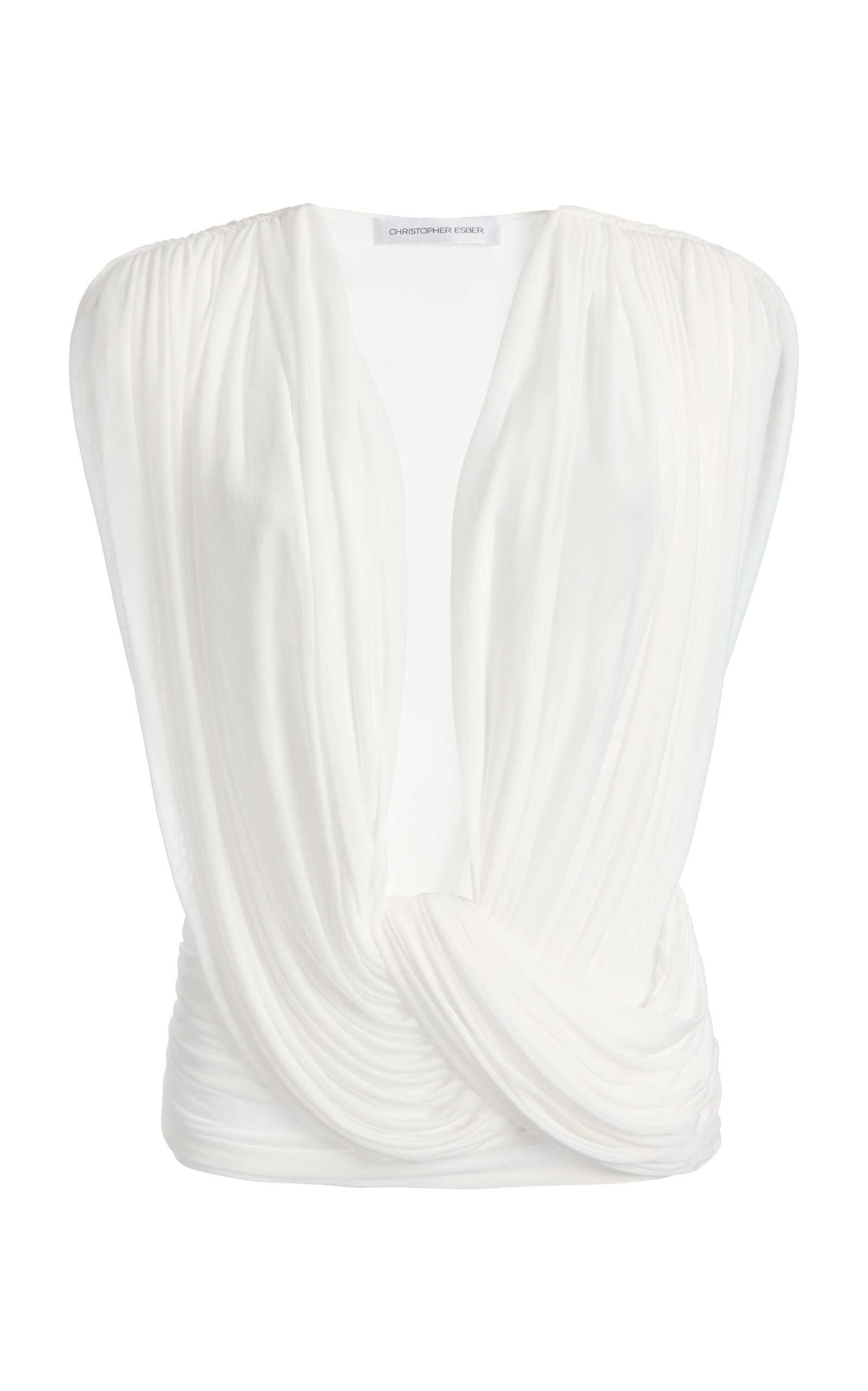 Christopher Esber Ripple Drape Top