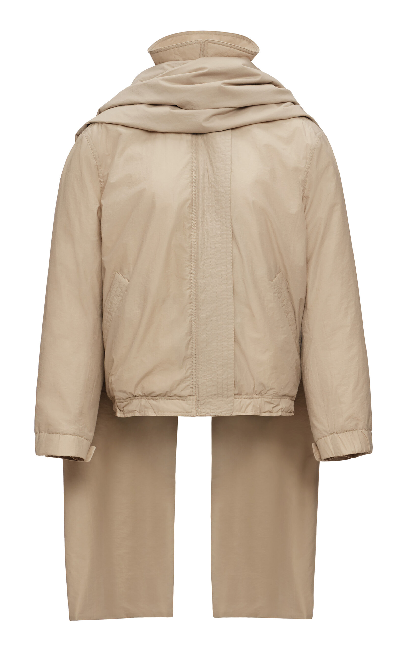 Magda Butrym Leather Zip-Up Jacket