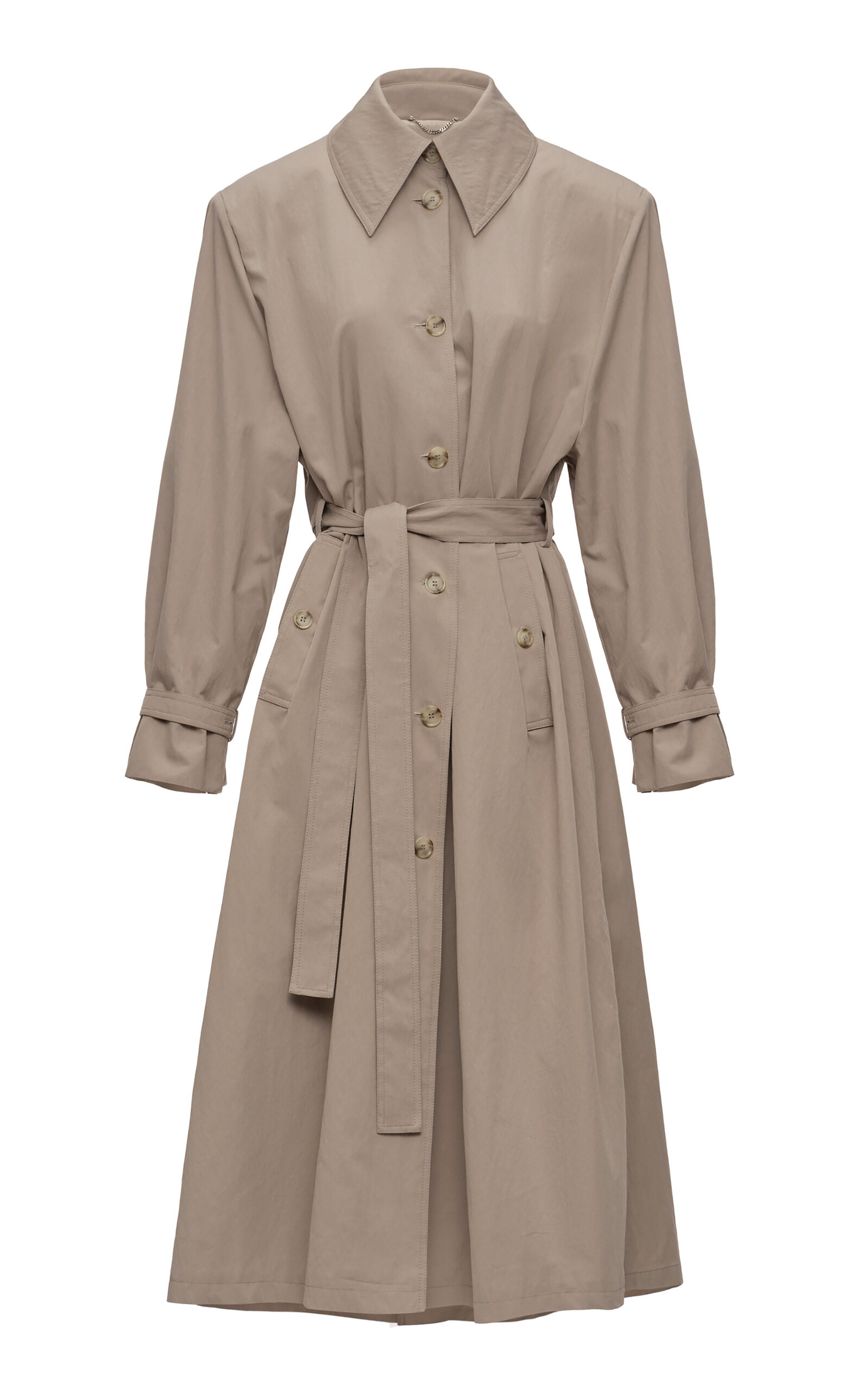 Magda Butrym Belted Oversized Trench Coat
