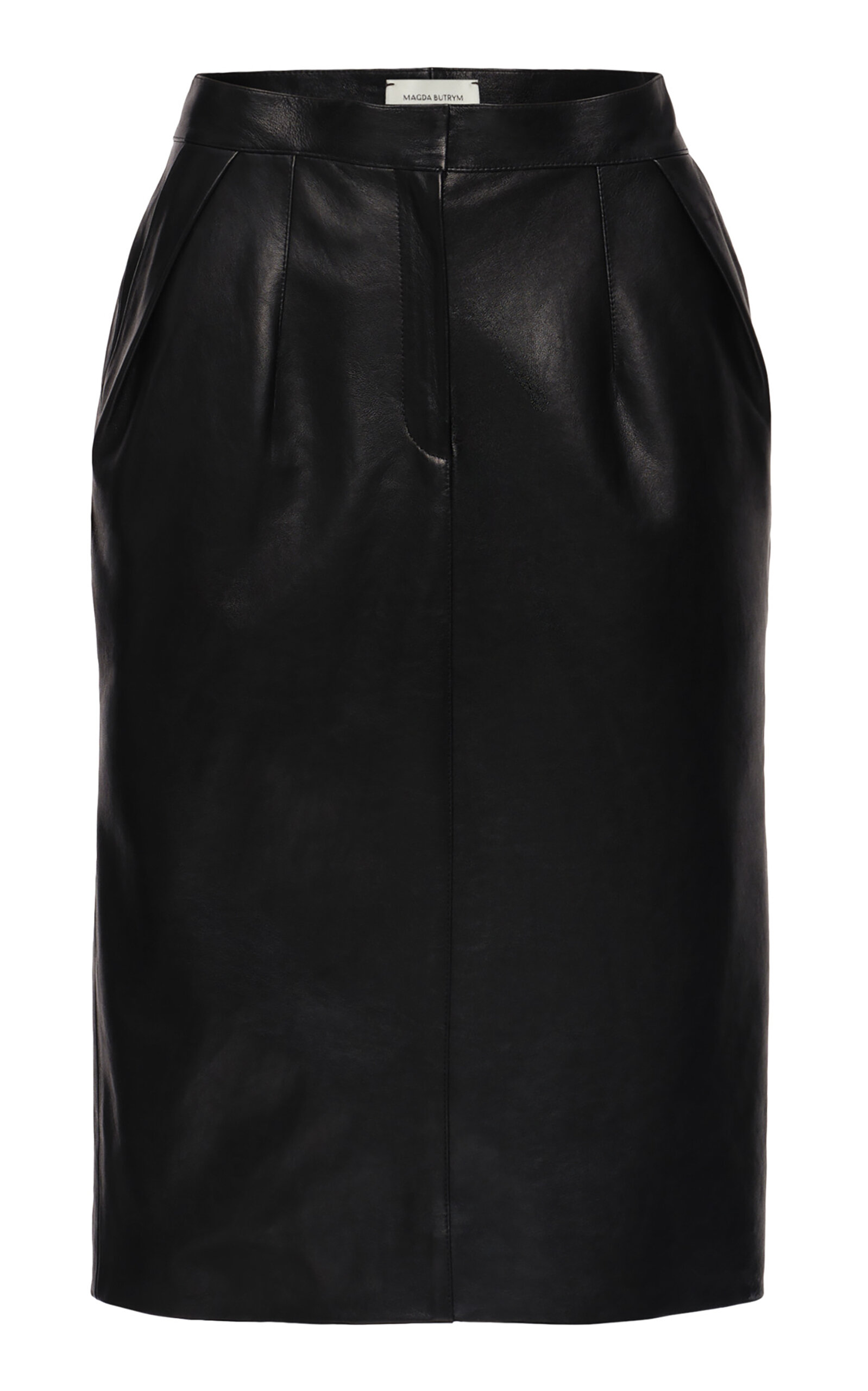 Magda Butrym Sheep Leather Midi Skirt
