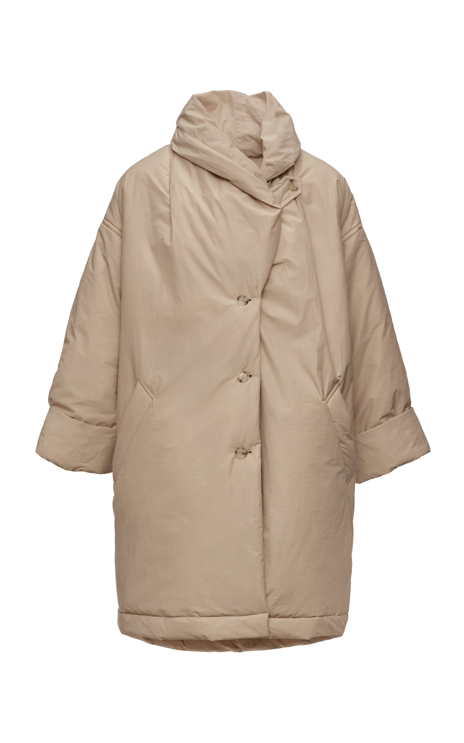 Magda Butrym Padded Cotton-Blend Coat