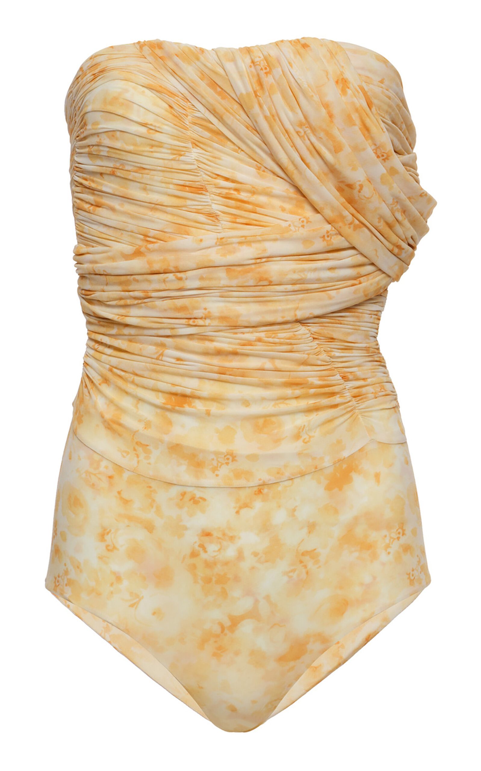 Magda Butrym Draped Strapless Bodysuit