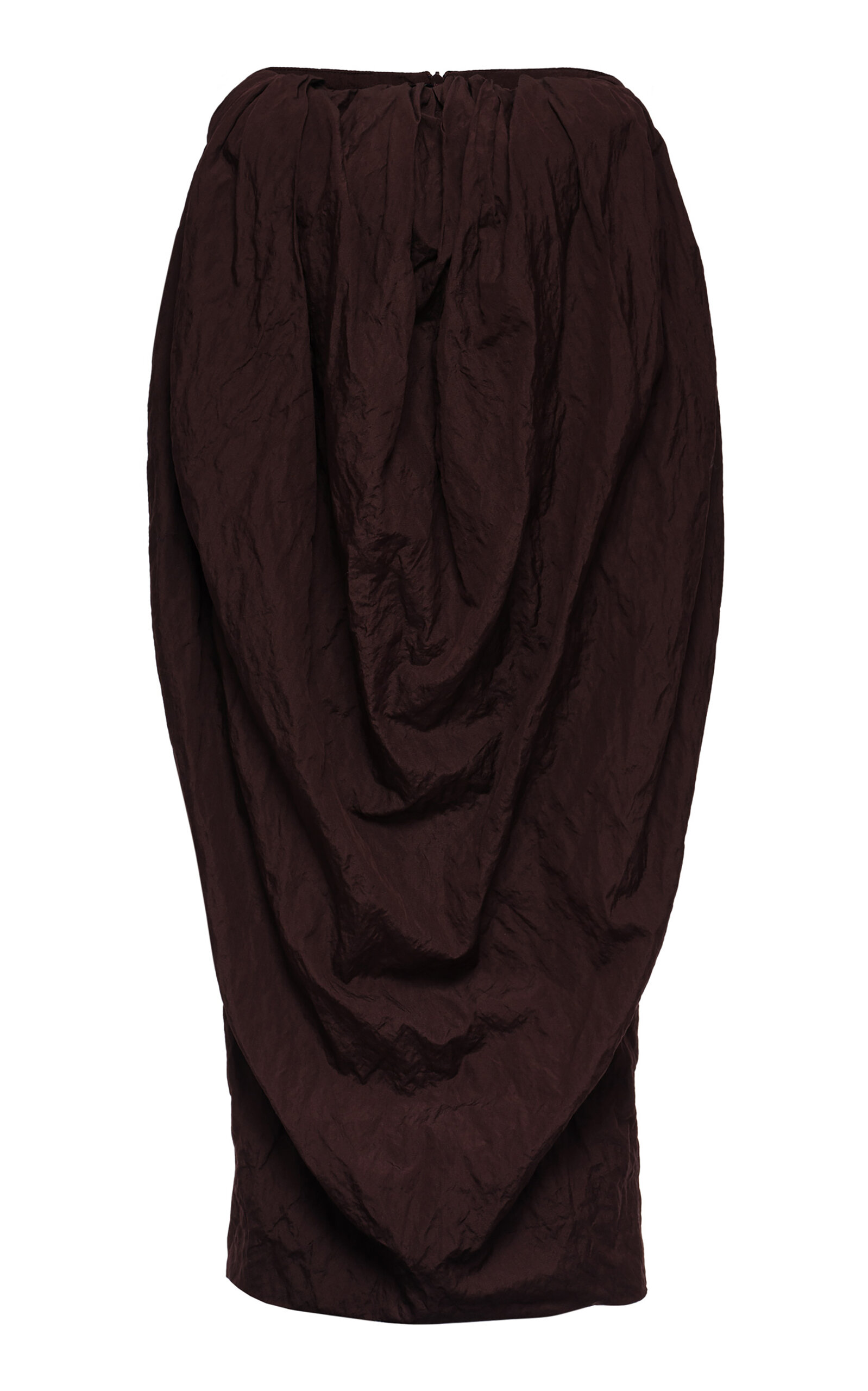 Magda Butrym Textured Cotton Maxi Skirt