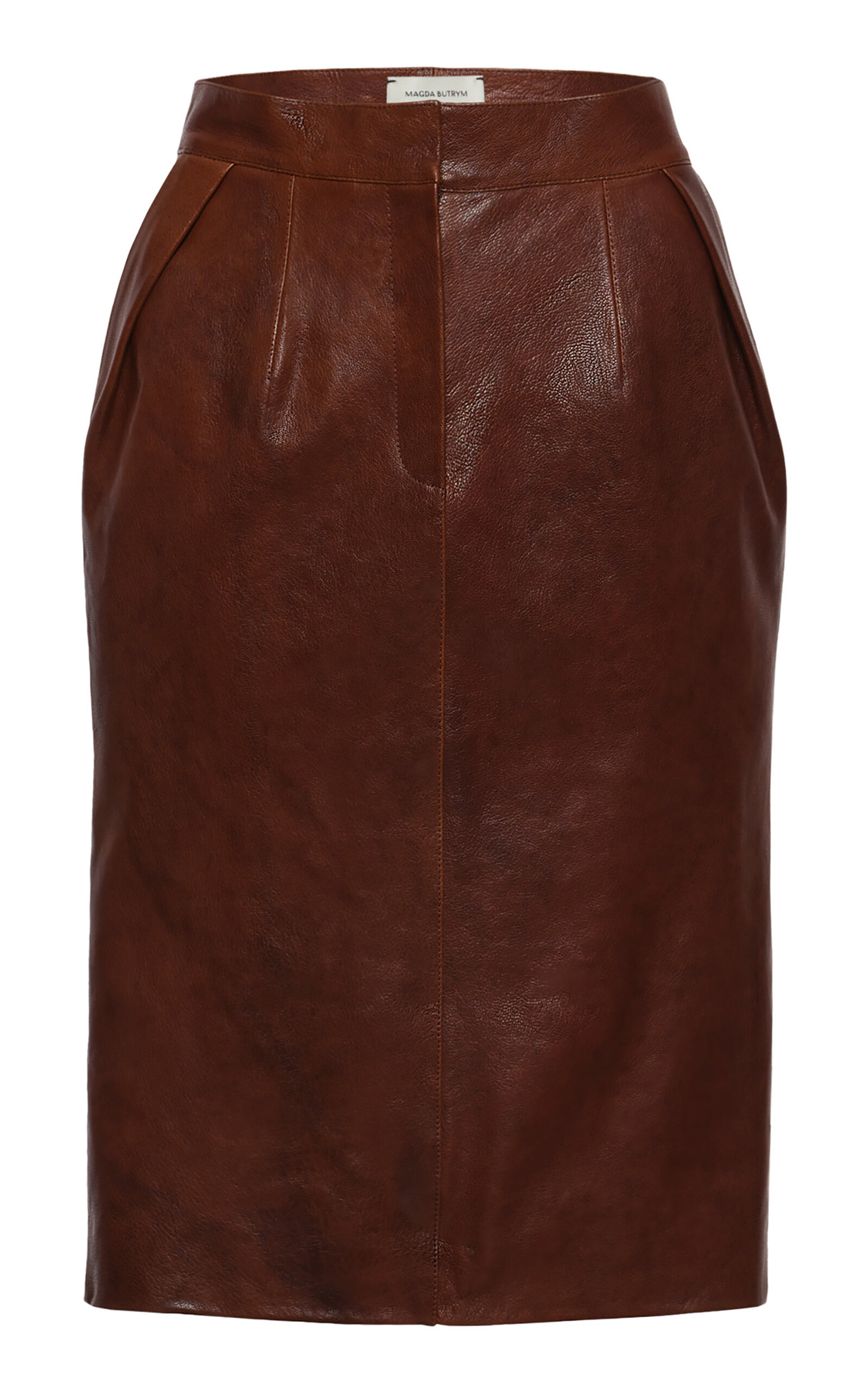 Magda Butrym Leather Pencil Skirt