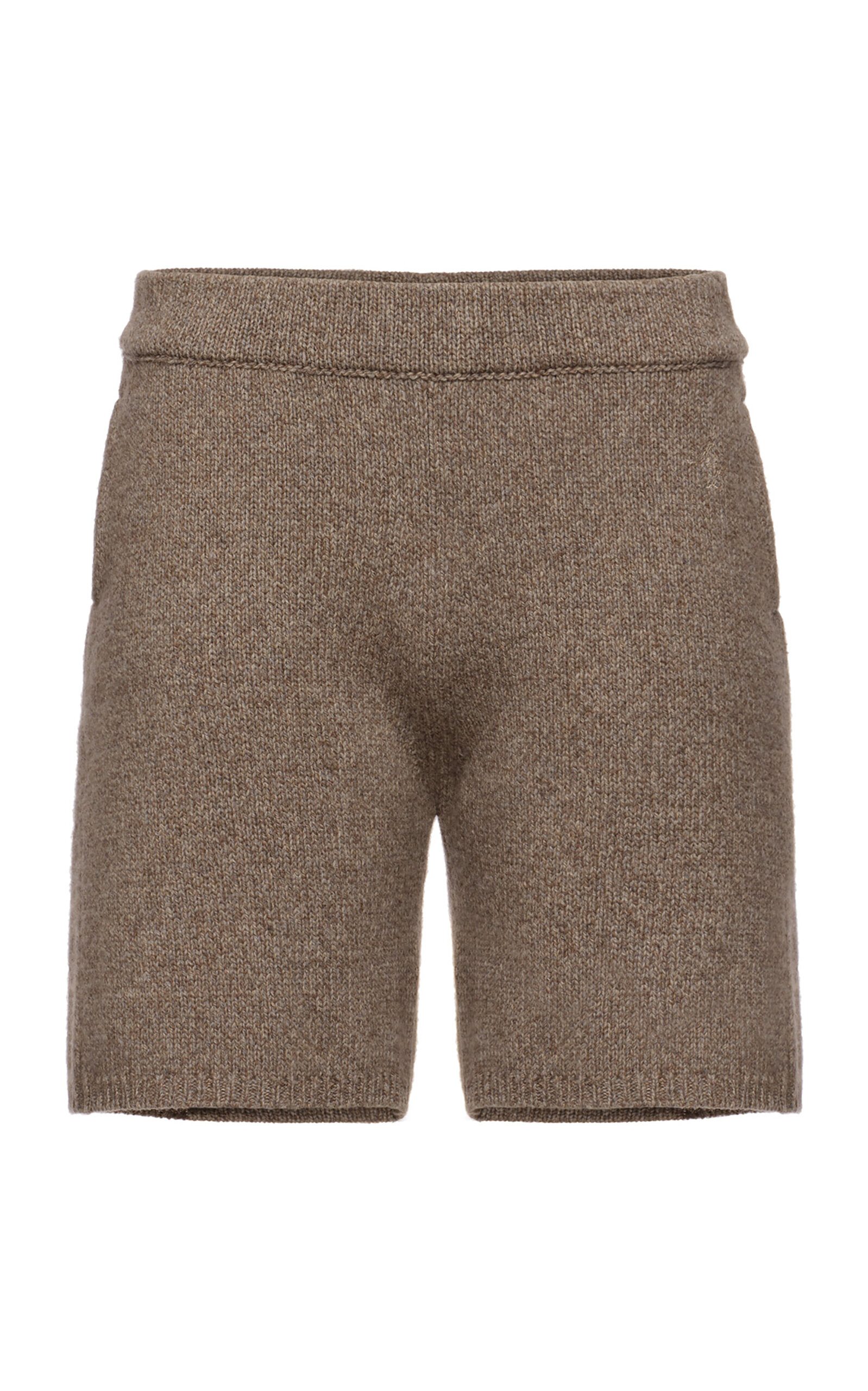 Magda Butrym Cashmere Knee-Length Shorts