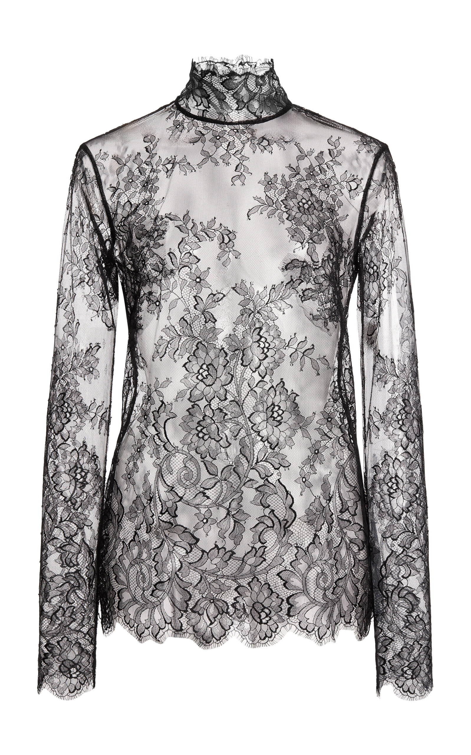 Zuhair Murad Floral Lace Corset Top