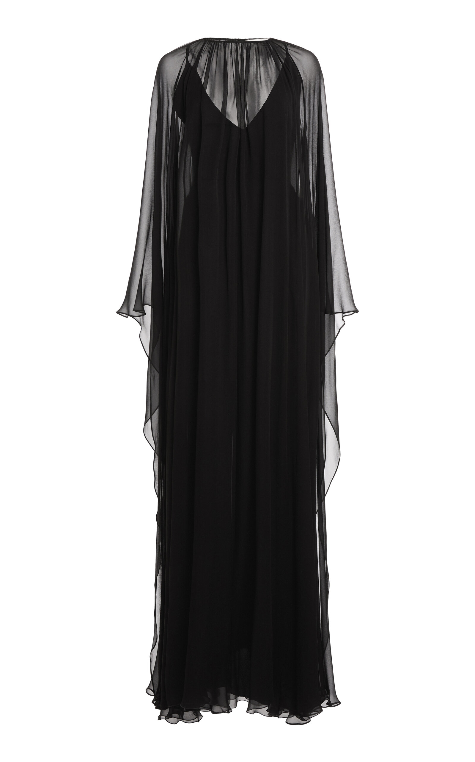 Zuhair Murad Chiffon Kaftan Jumpsuit