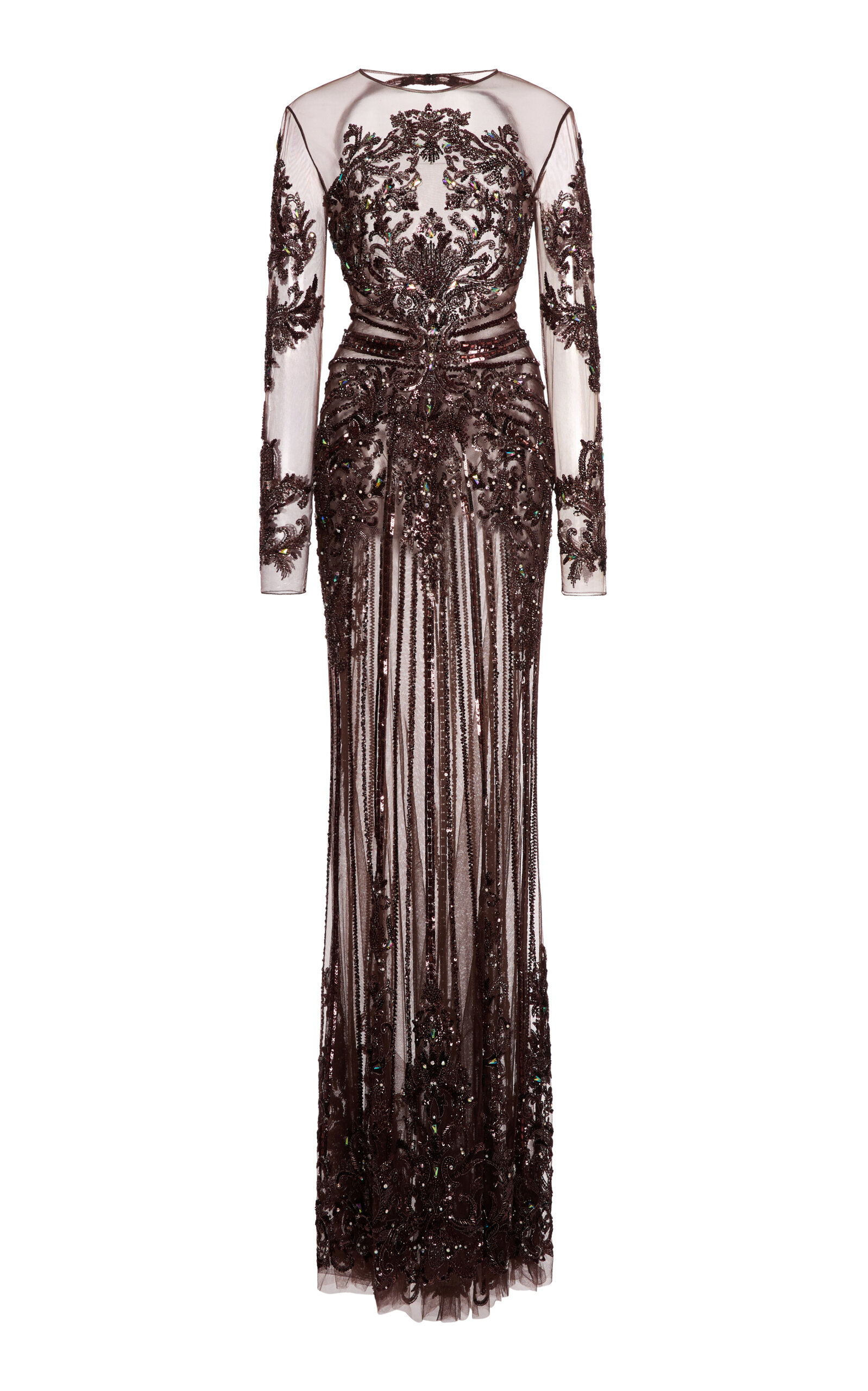 Zuhair Murad Haussmannian Embroidered Long Dress