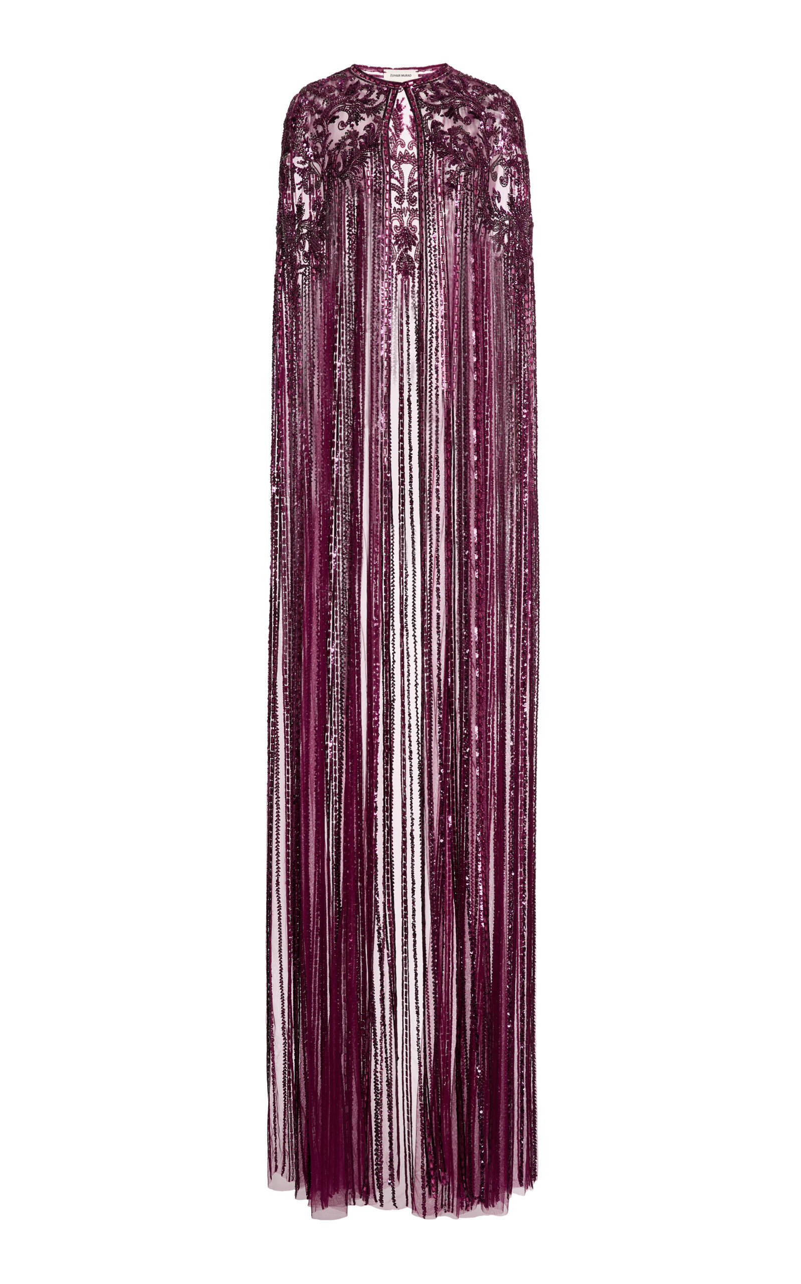 Zuhair Murad Haussmannian Embroidered Cape