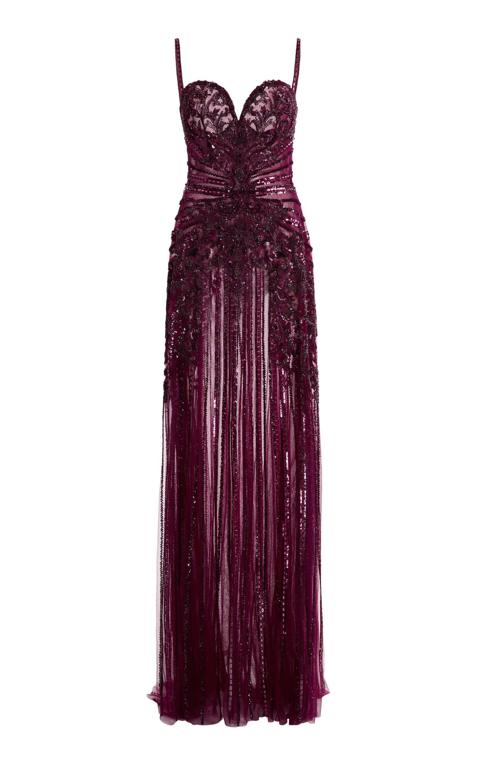 Zuhair Murad Haussmannian Embroidered Long Dress