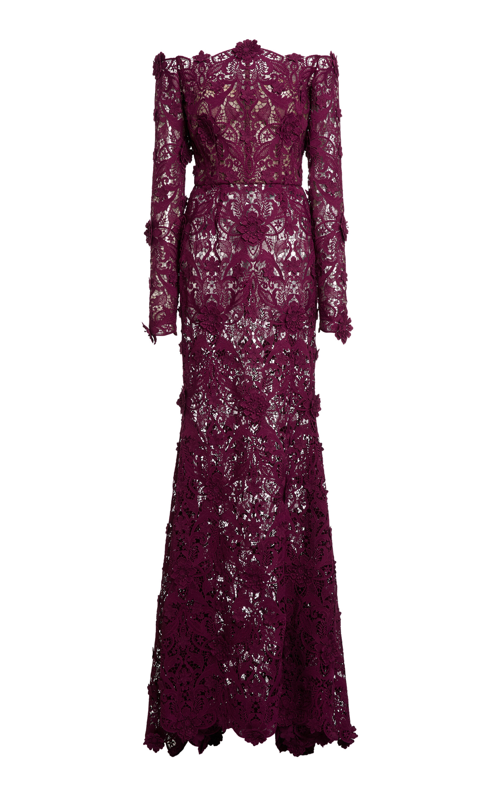 Zuhair Murad Macrame Long Dress