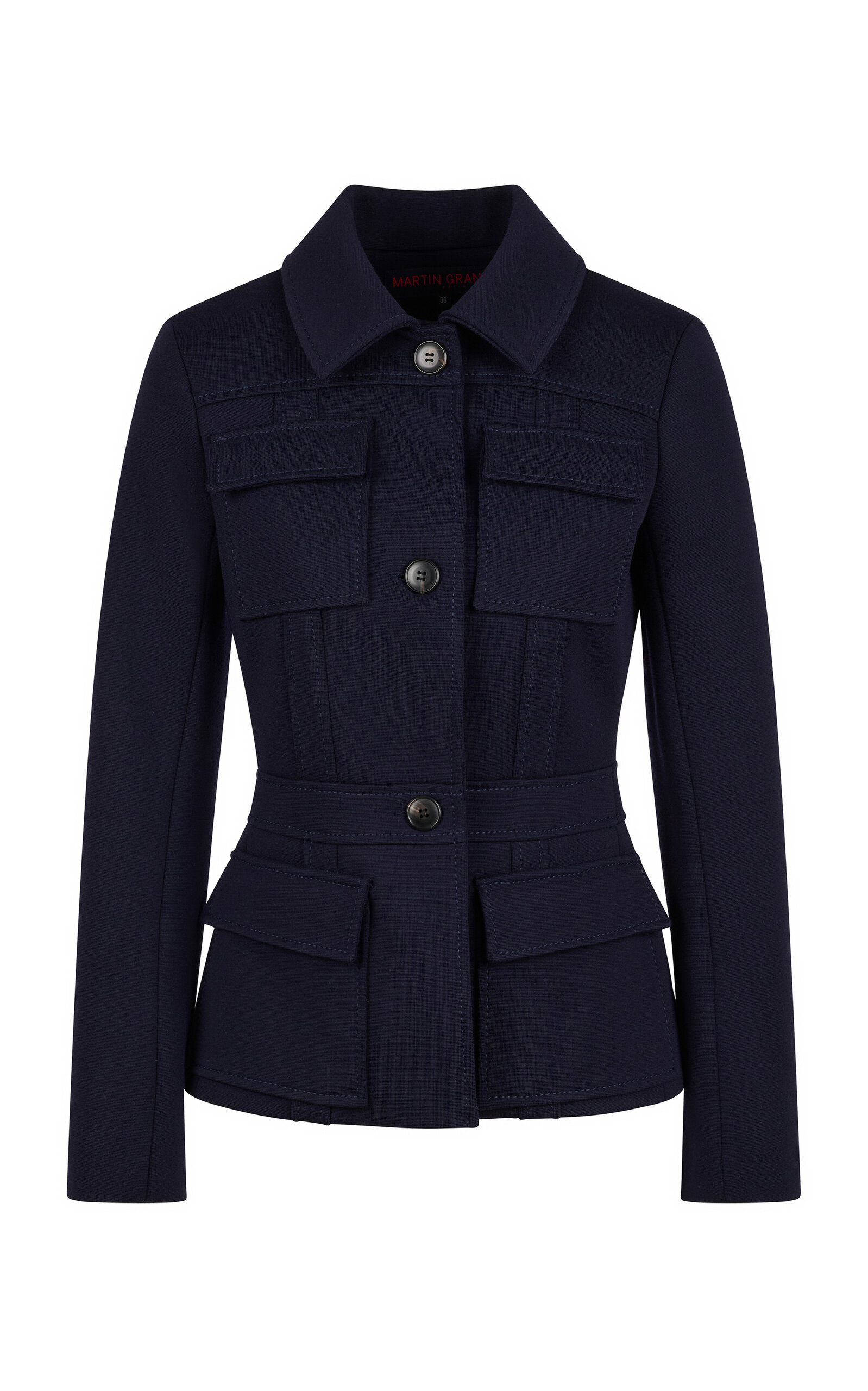 Martin Grant Wool Military Jacket