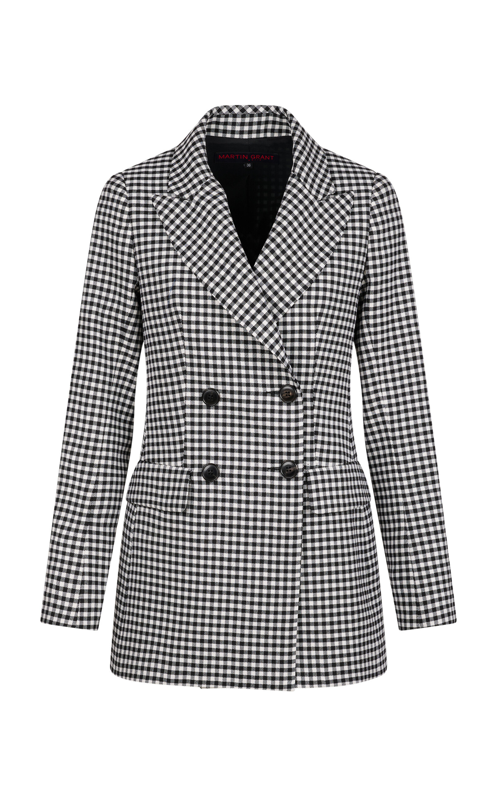 Martin Grant Virgin Wool Double-Breasted Jacket