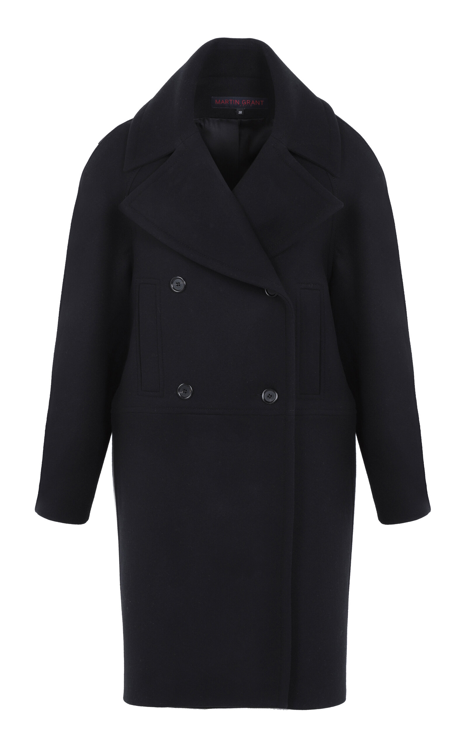 Martin Grant Wool Pea Coat