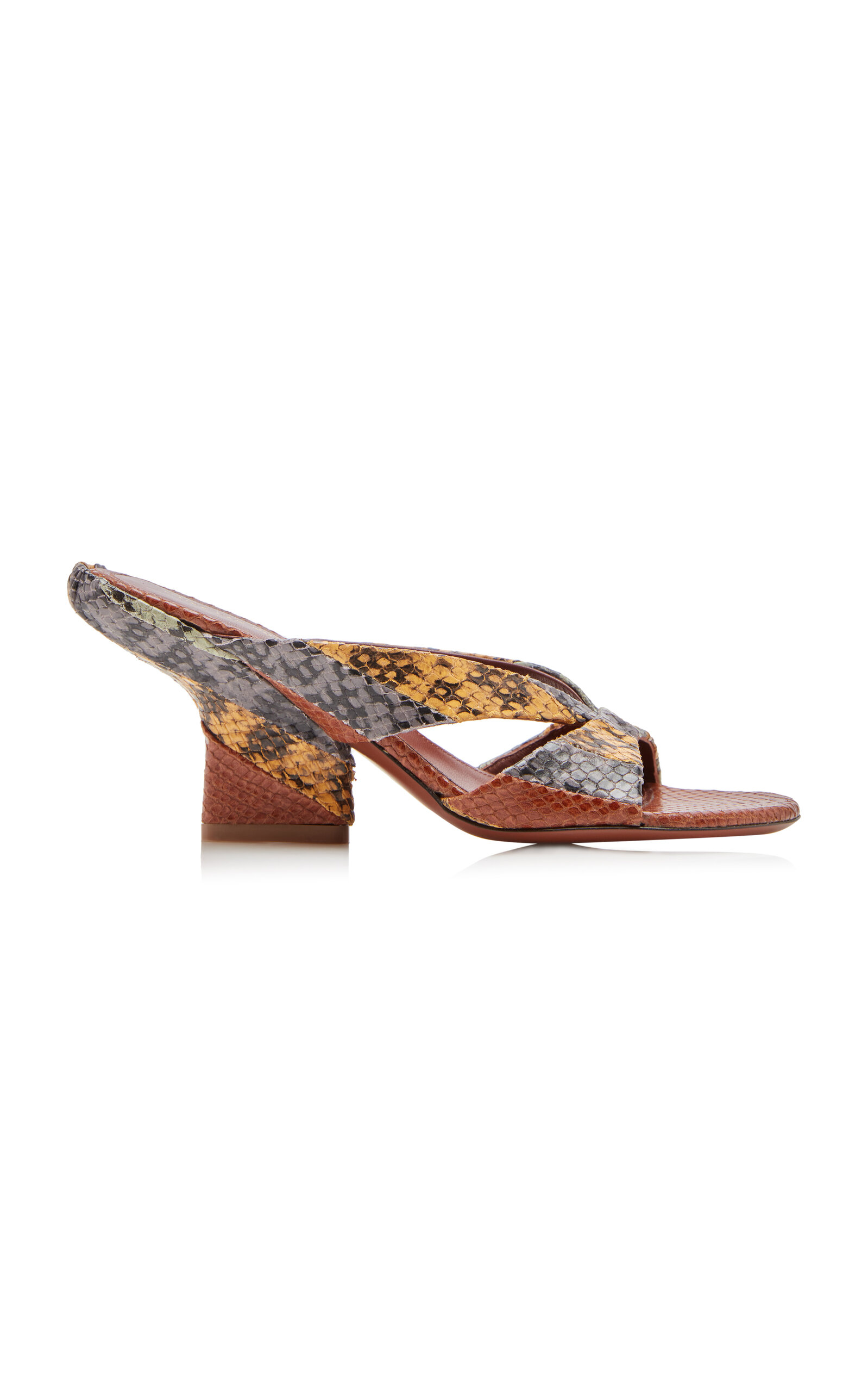 Dries Van Noten Panelled Leather Mules | Thumbnail 6