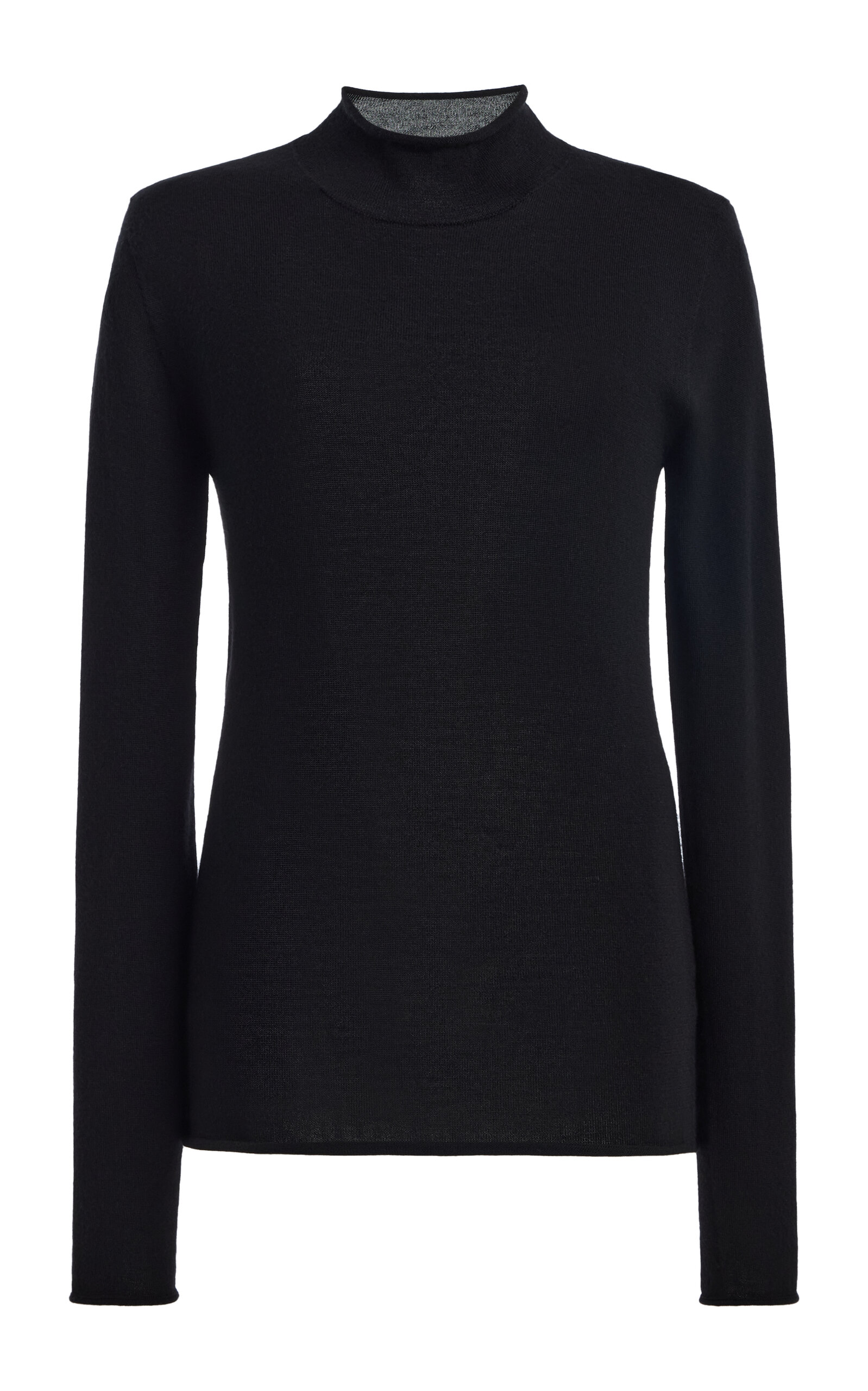 The Row Phaed Cashmere Top In Black