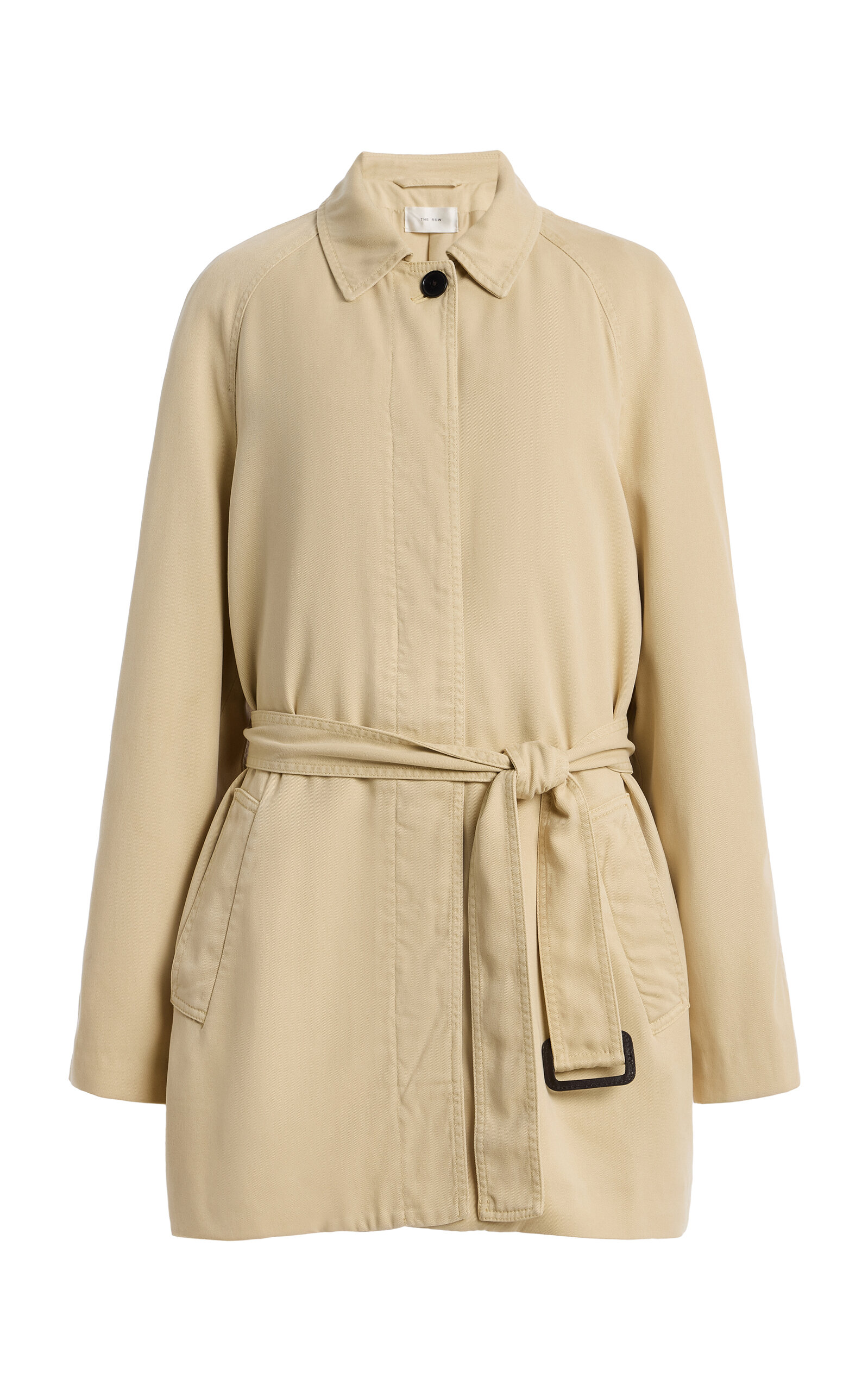 The Row Elisa Belted Twill Jacket - Moda Operandi
