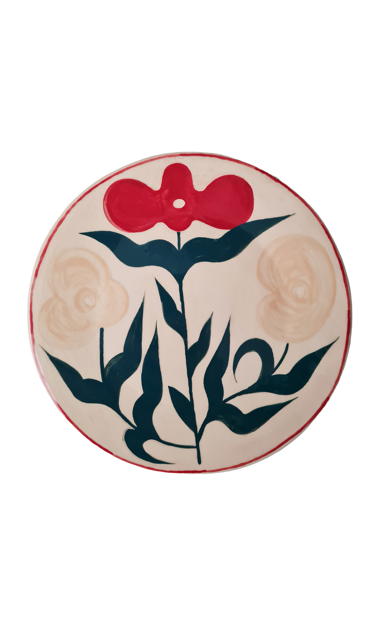 Adèle Beaumais Trio Dinner Plate - Floral