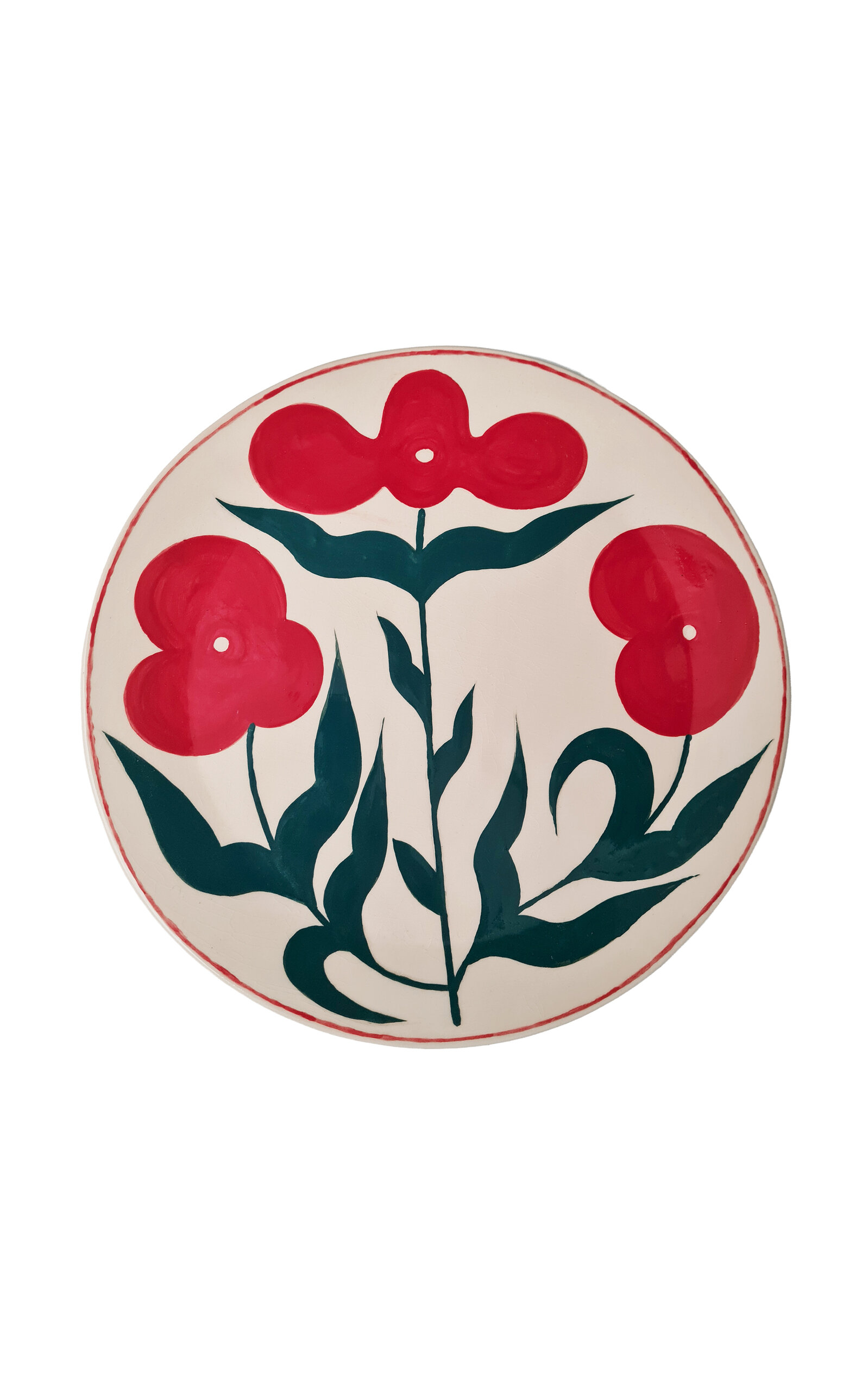 Adèle Beaumais Trio Dessert Plate - Floral