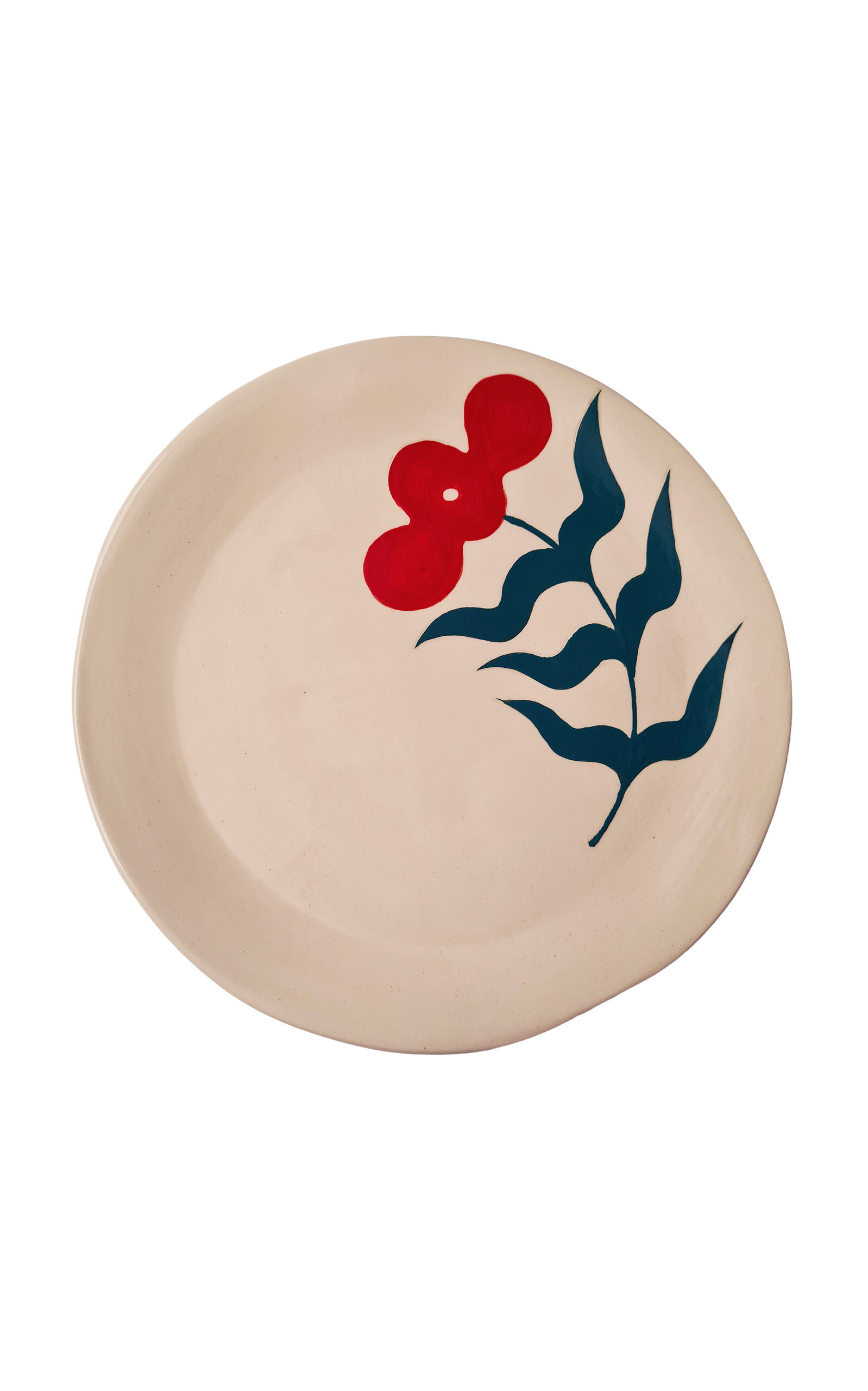 Adèle Beaumais La Branche Dessert Plate - Floral