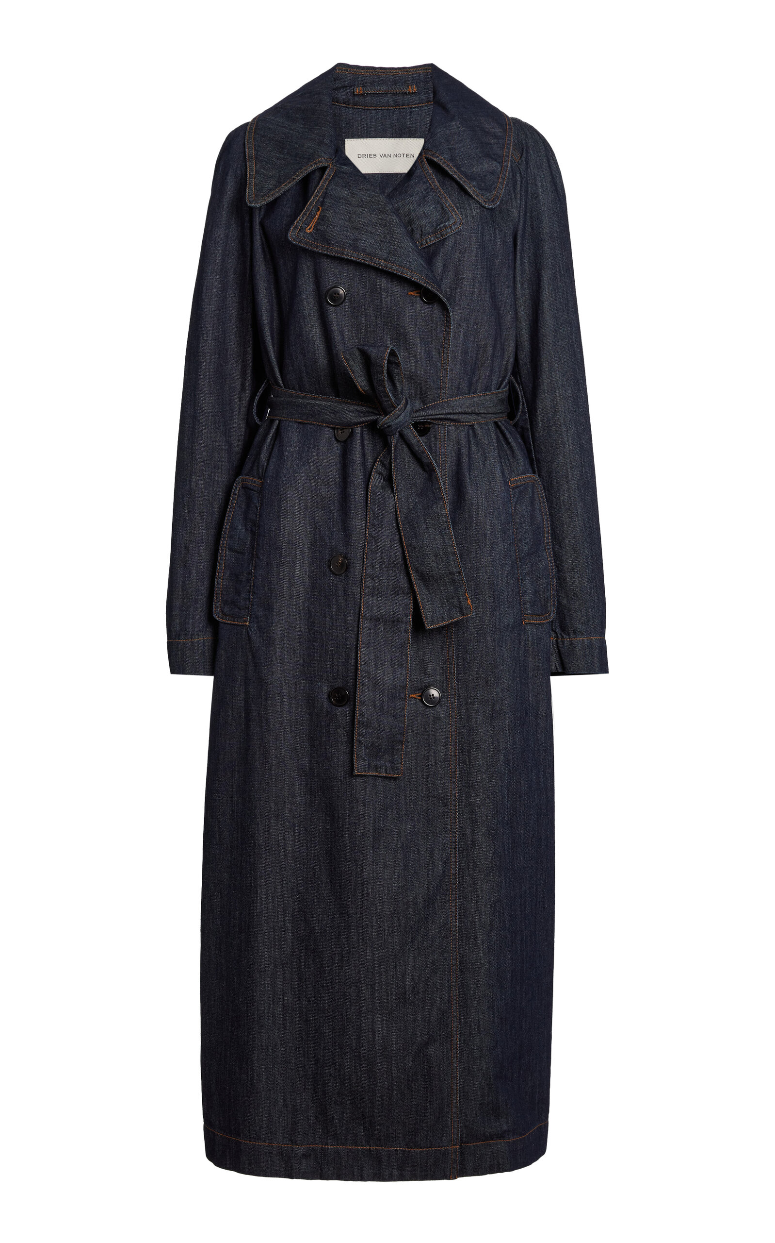 Dries Van Noten Rolanda Denim Trenchcoat | Thumbnail 3
