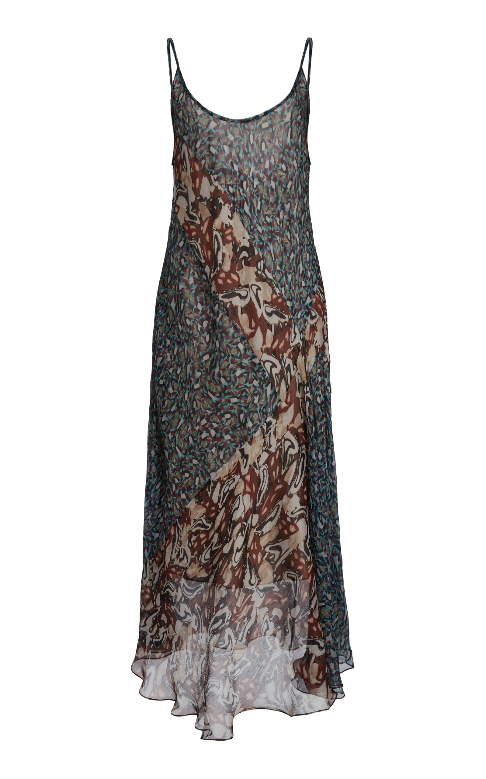 Dries Van Noten Dibelle Silk Midi Dress | Thumbnail 5 Dries Van Noten Dibelle Silk Midi Dress | Thumbnail 5
