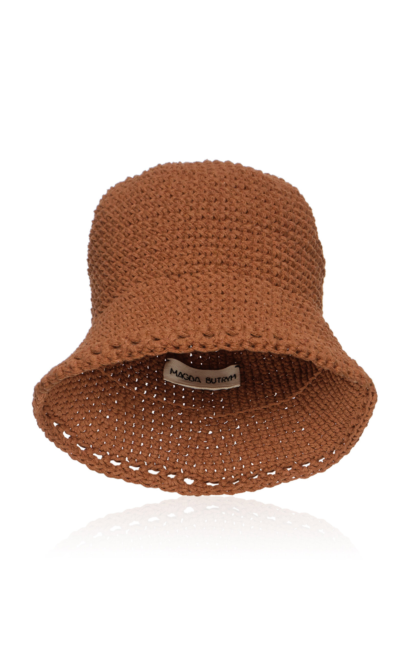 Magda Butrym Camel Crochet Hat