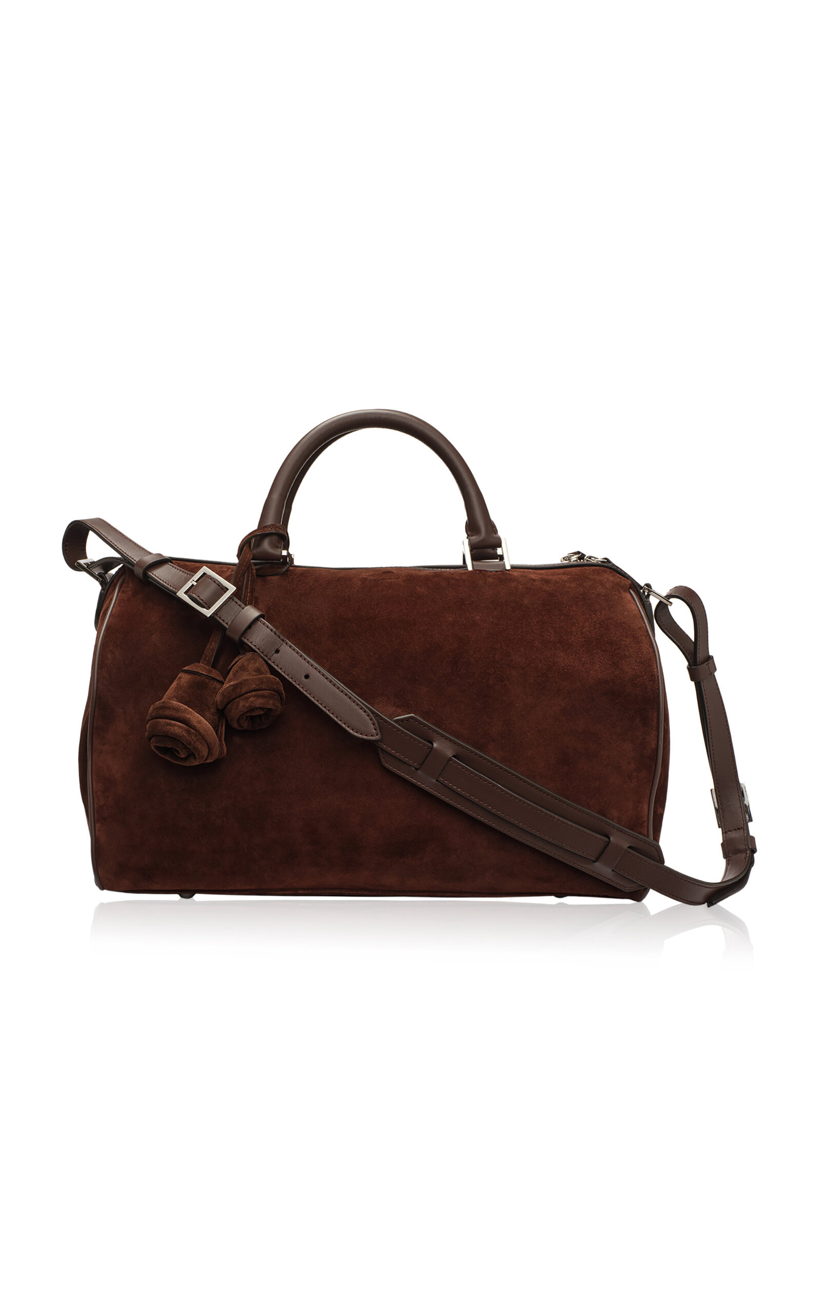 Magda Butrym Brown Suede Varsovia Bag