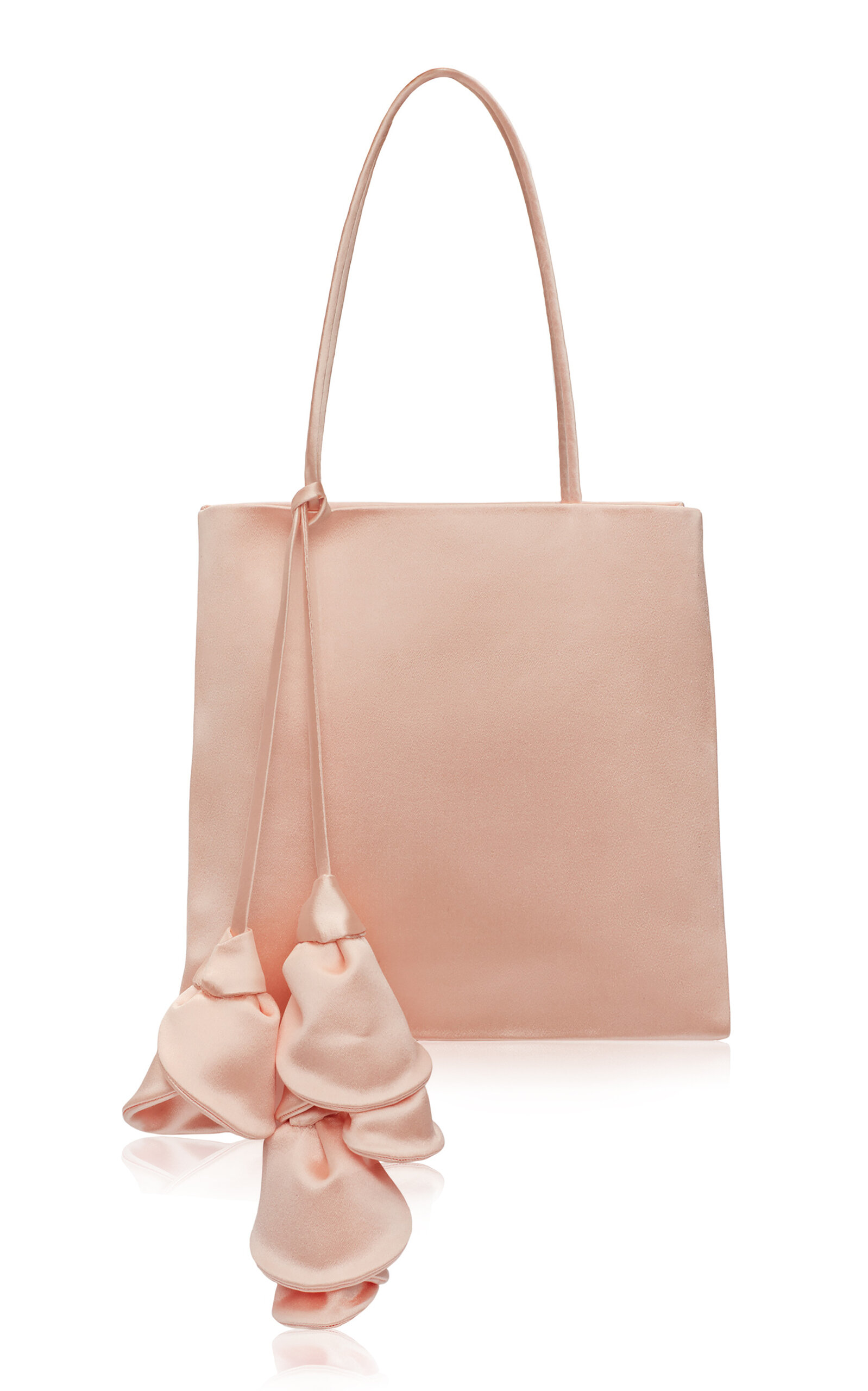 Magda Butrym Pink Satin Julia Bag