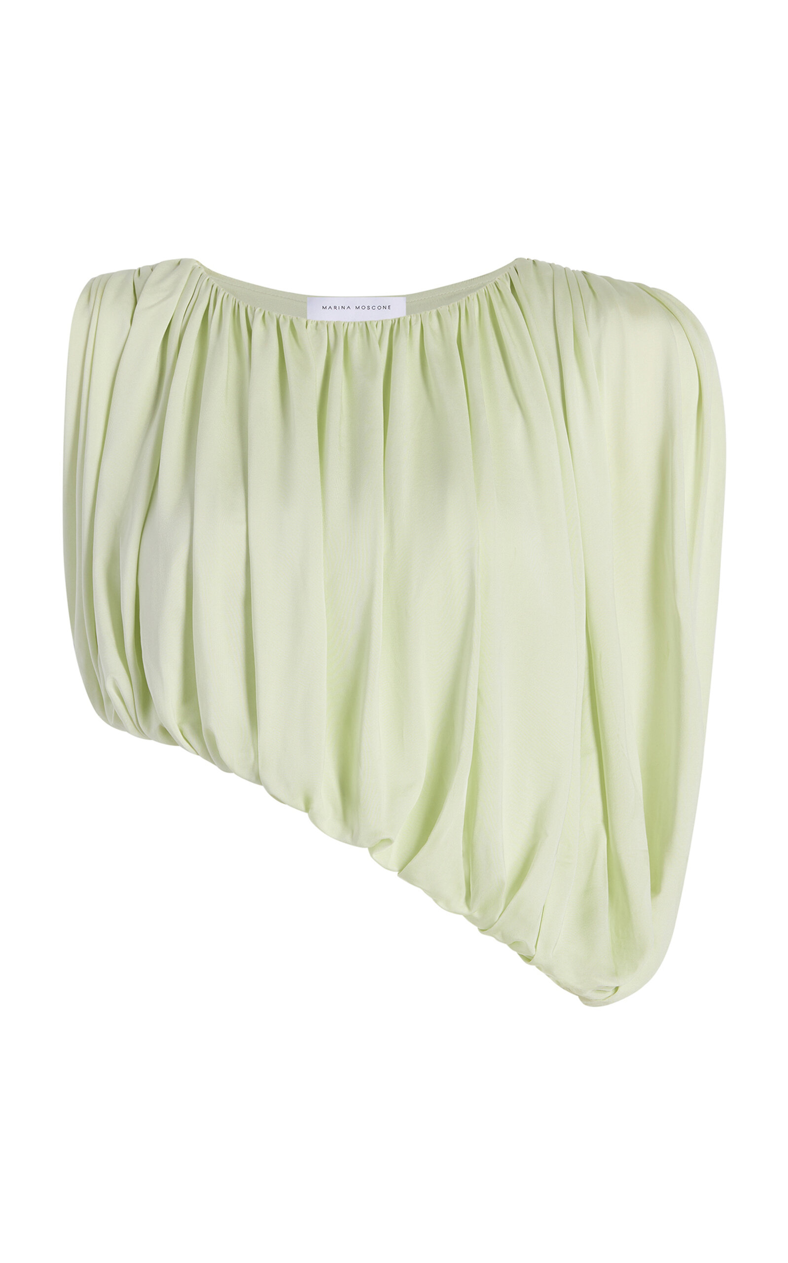 Marina Moscone Gathered Draped Top - Moda Operandi